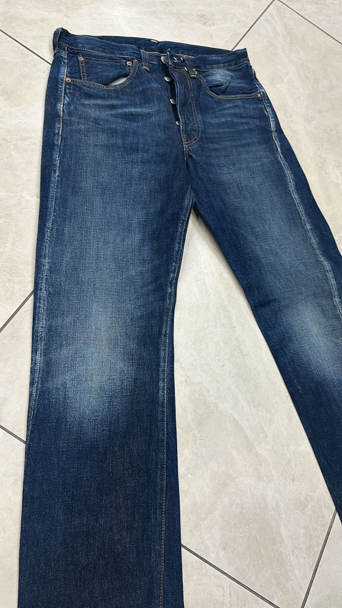 Levi's Vintage Clothing LVC Levi's Vintage Clothing 1947 501XX BigE Selvedge Jeans Size US 31 - 4 Thumbnail
