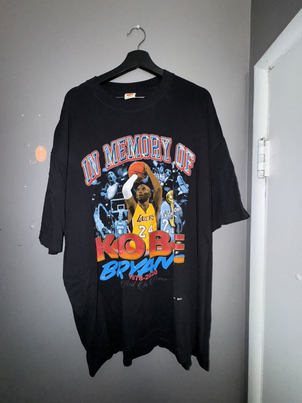 Vintage KOBE RIP TEE XL Size US XL / EU 56 / 4 - 1 Thumbnail