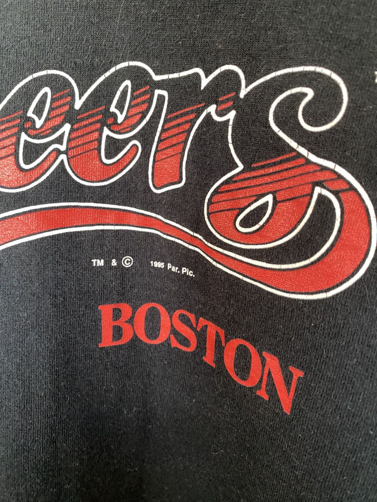 Fruit Of The Loom × Vintage Vintage Cheers Boston 1995’s Made in USA Size US L / EU 52-54 / 3 - 3 Thumbnail