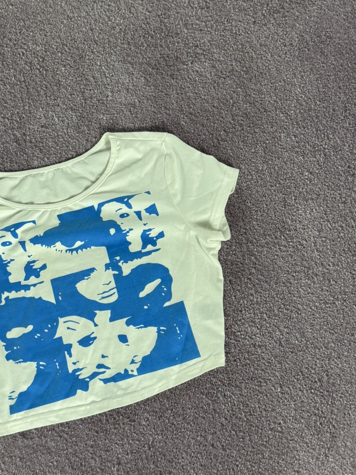 Hysteric Glamour Y2K Hysteric Glamour Style Sexy Girl Graphic Print Crop Top Size S / US 4 / IT 40 - 5 Thumbnail