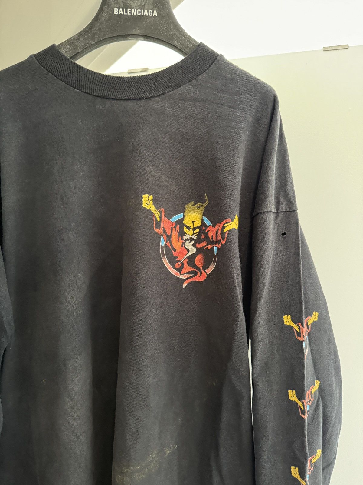 Thunderdome *RARE* VINTAGE 90s GABBER RAVE TECHNO THUNDERDOME DANCE DIE Size US XL / EU 56 / 4 - 3 Thumbnail