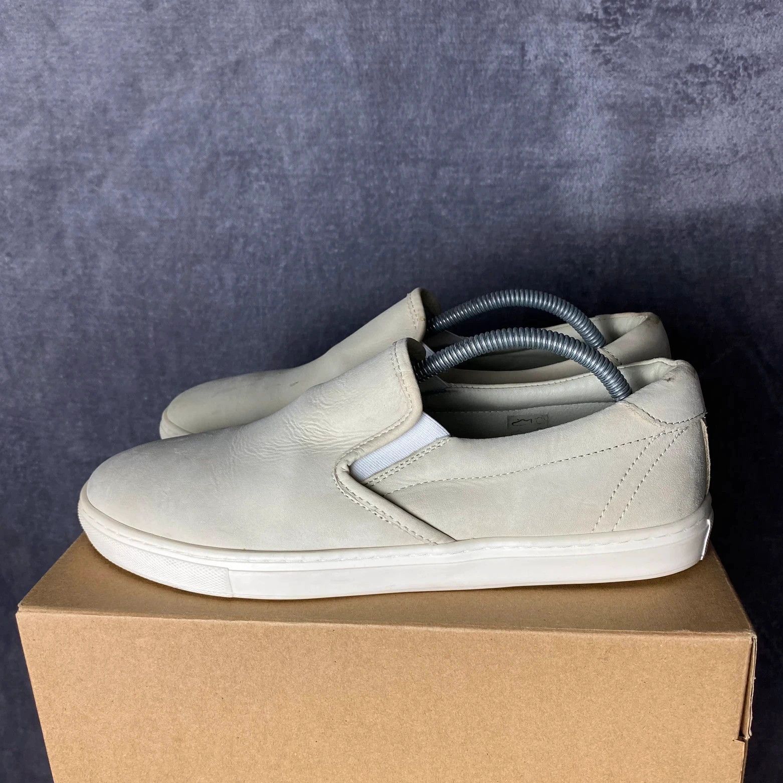 Designer × Samsoe Samsoe Samsoe Samsoe slip on trainers suede beige Size US 10 / EU 43 - 2 Thumbnail