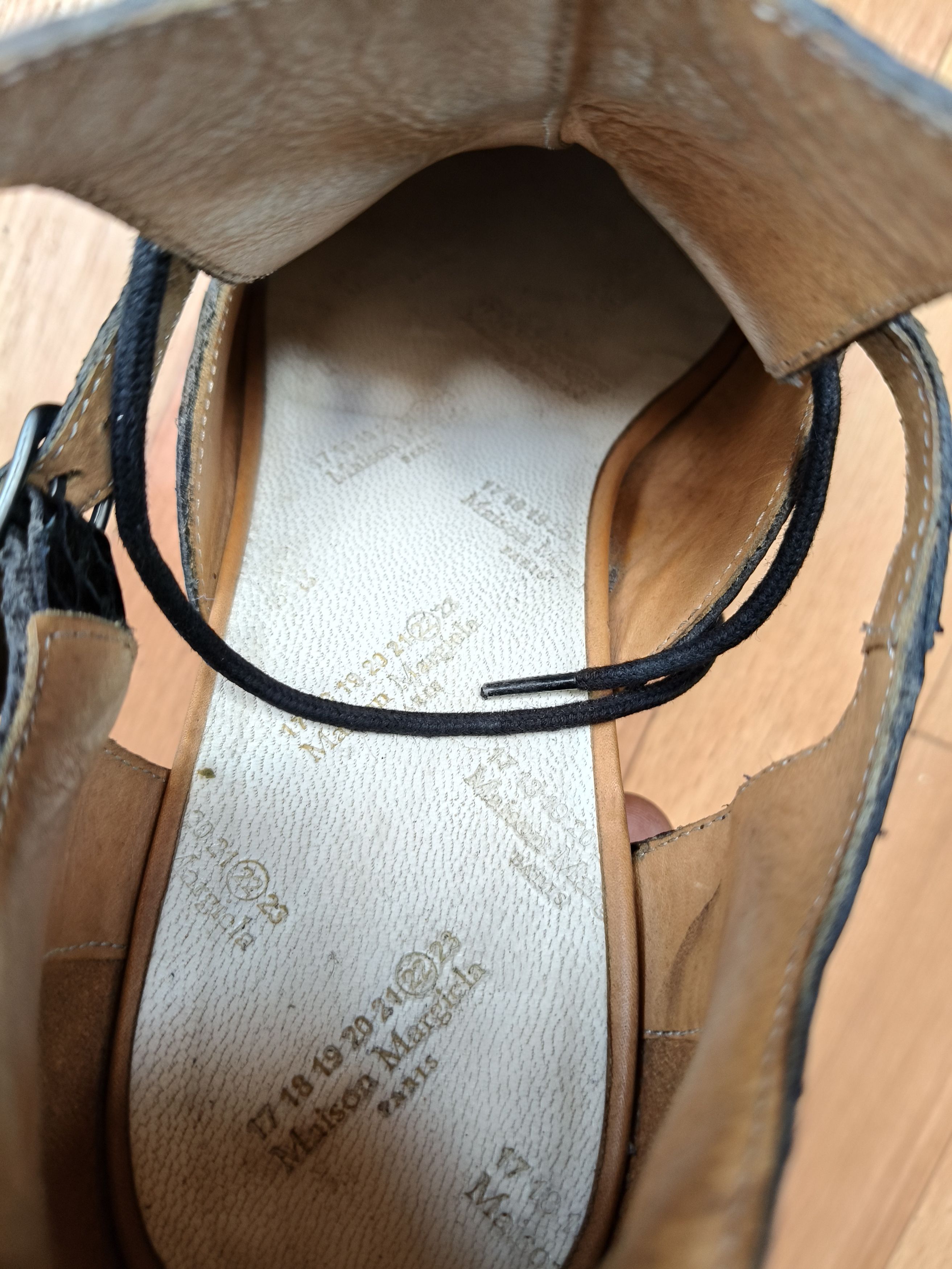 Maison Margiela 🔋🔥Maison Margiela " snakeskin - Oxfords " Size US 8 / EU 41 - 19 Thumbnail