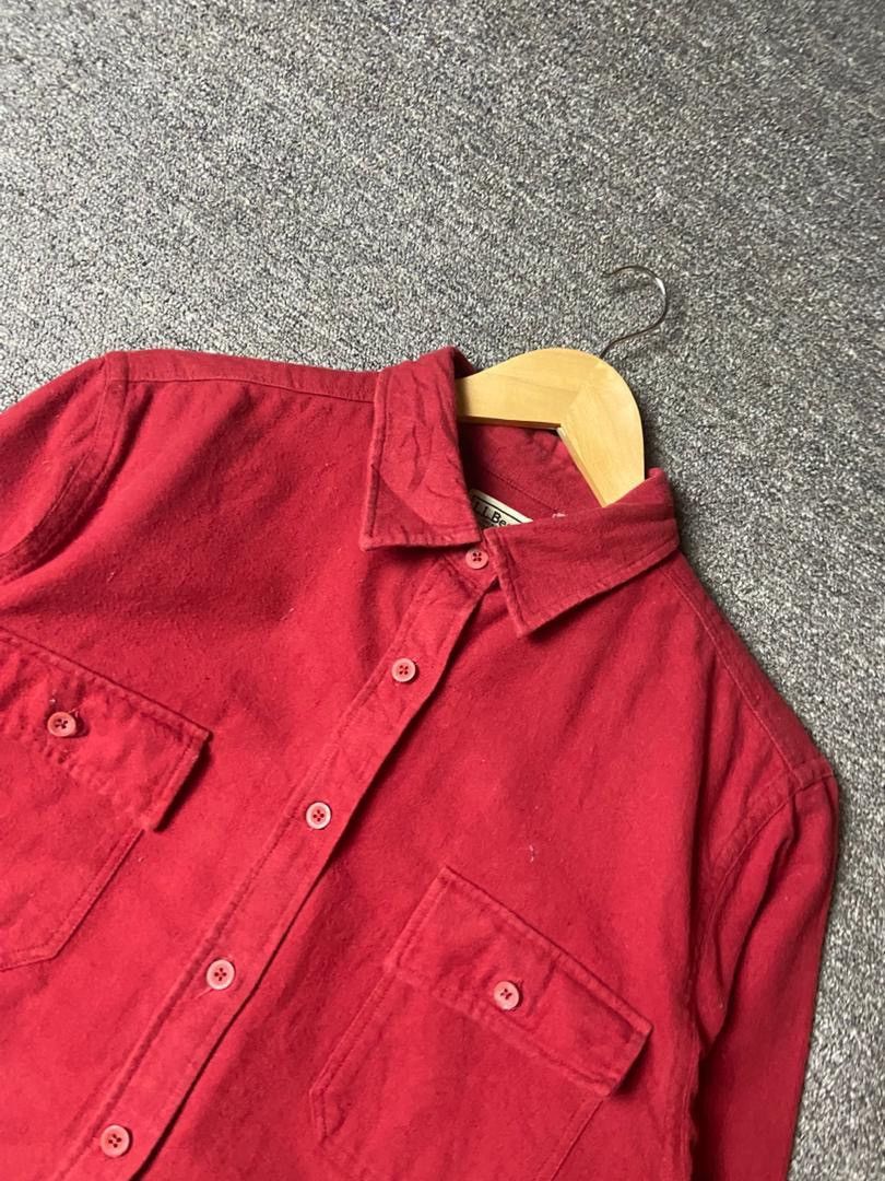 L.L. Bean L.L Bean Wool Button Ups Shirt (178) Size S / US 4 / IT 40 - 6 Thumbnail