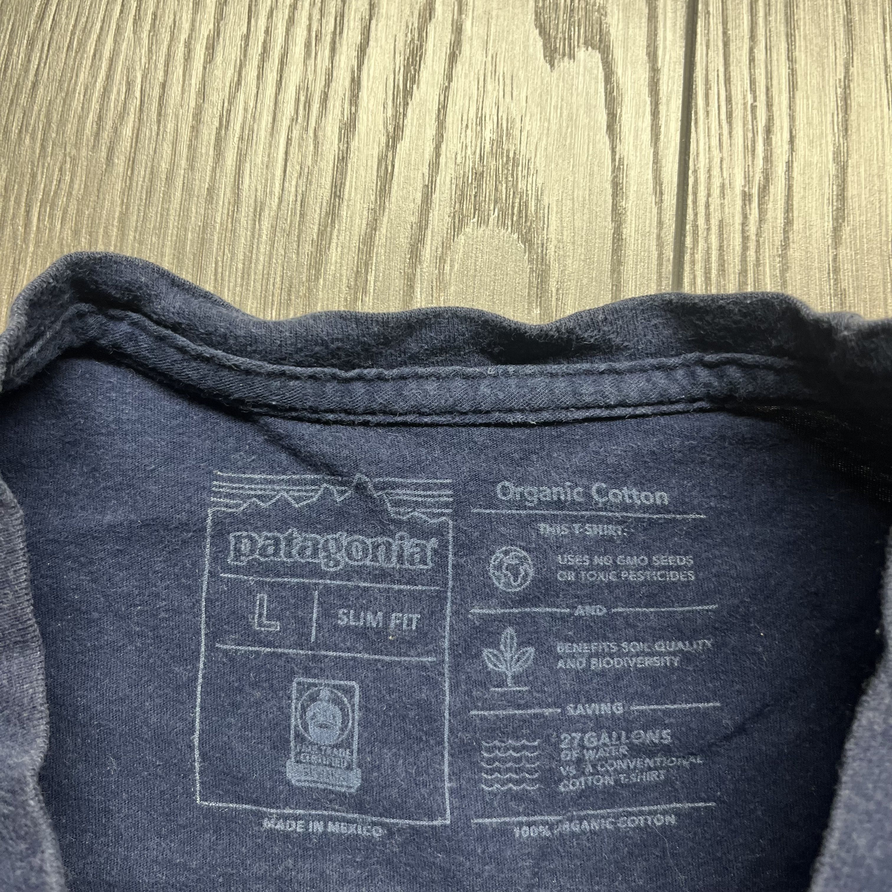 Patagonia Patagonia Hiking Outdoors T Shirt Blue Slim Large Size US L / EU 52-54 / 3 - 5 Thumbnail