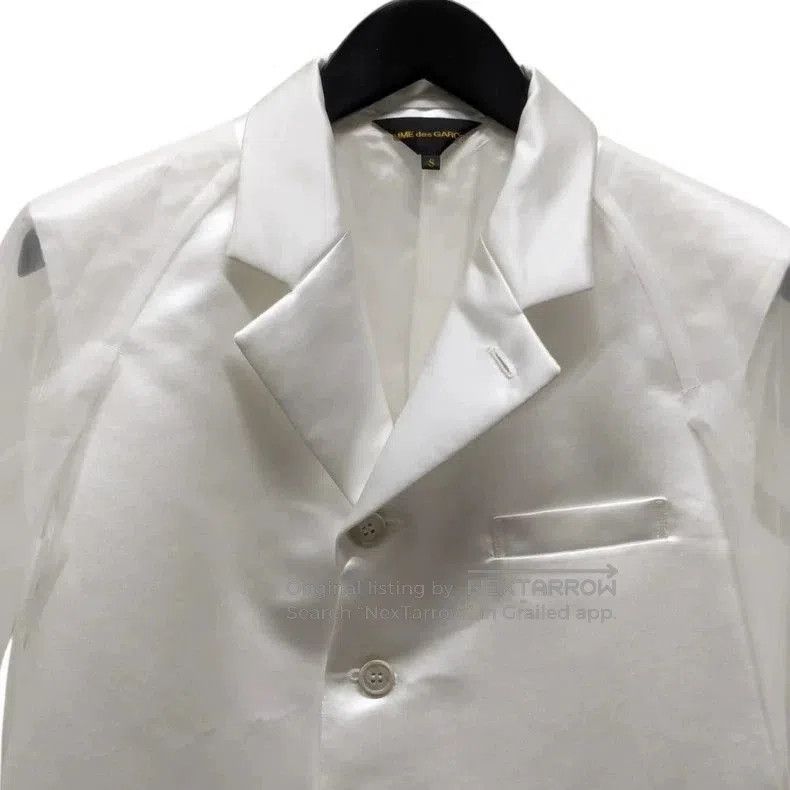 Comme des Garcons COMME des GARCONS 25SS Sheer Sleeve Jacket. Size US S / EU 44-46 / 1 - 3 Thumbnail