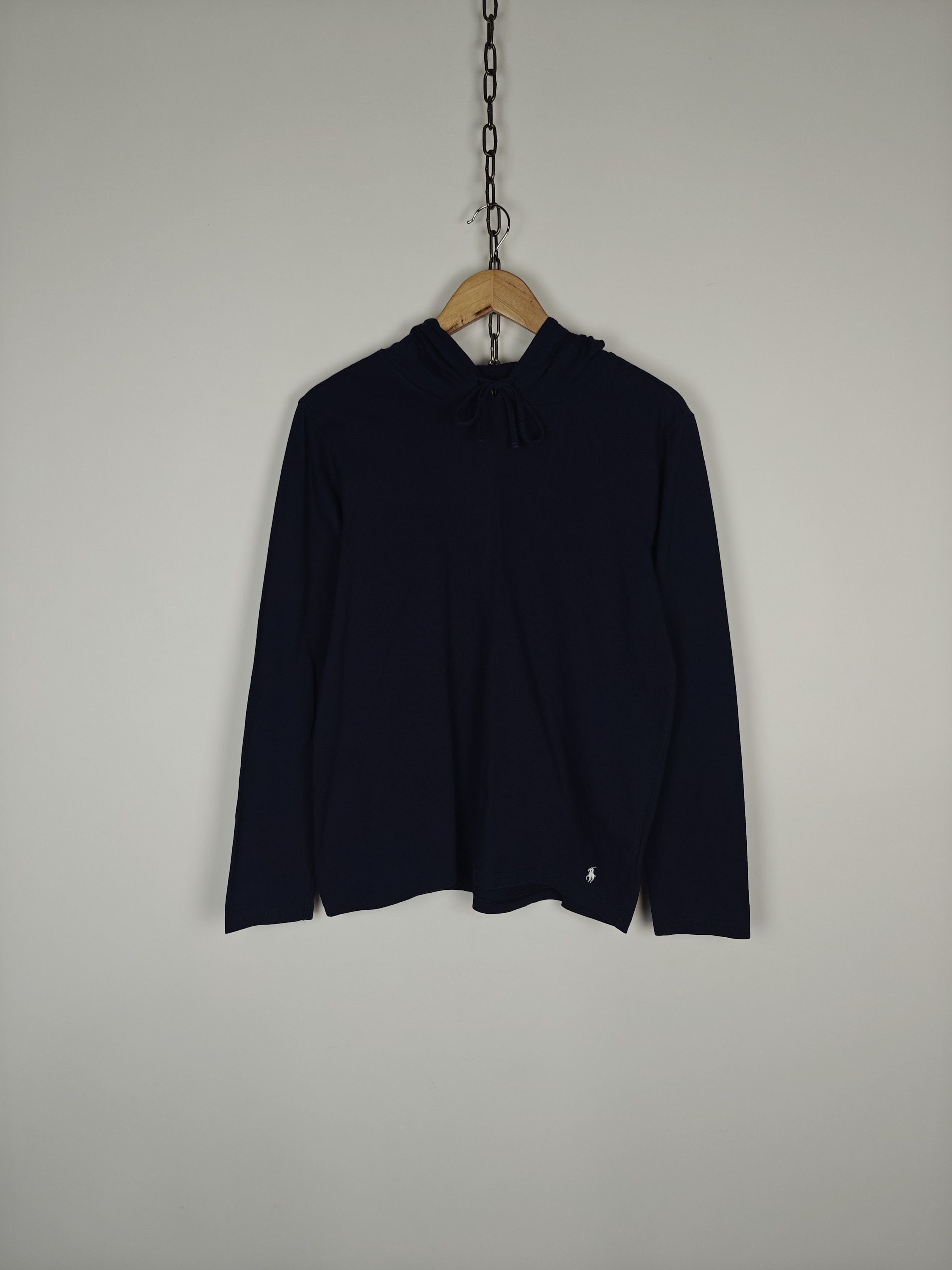 Polo Ralph Lauren Polo Ralph Lauren Light Hoodie Longsleeve Blue size M Size US M / EU 48-50 / 2 - 1 Thumbnail