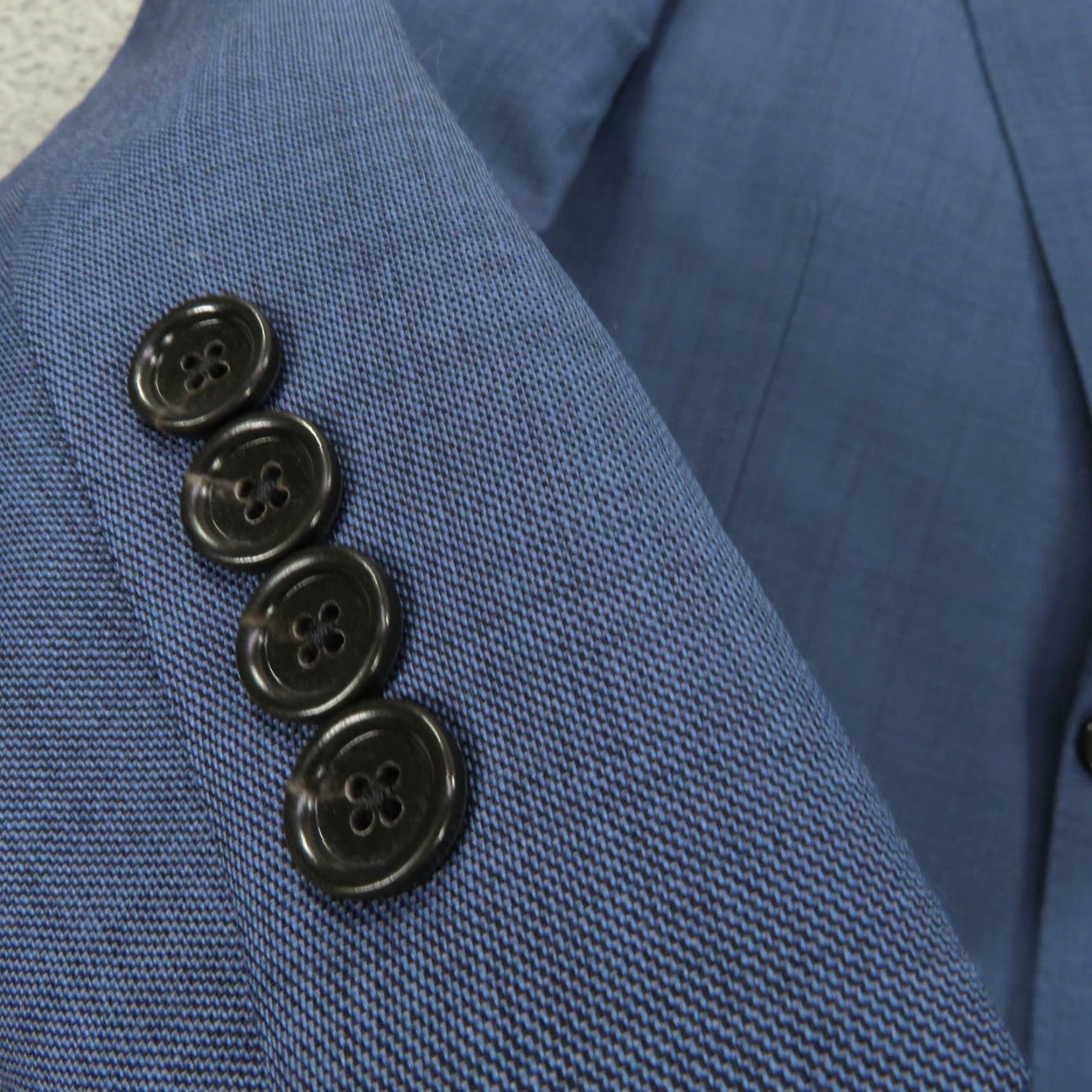J.Crew J Crew Ludlow Blazer 40L Four Season Tollegno Wool Sport Coat Jacket Blue Size 40R - 3 Thumbnail
