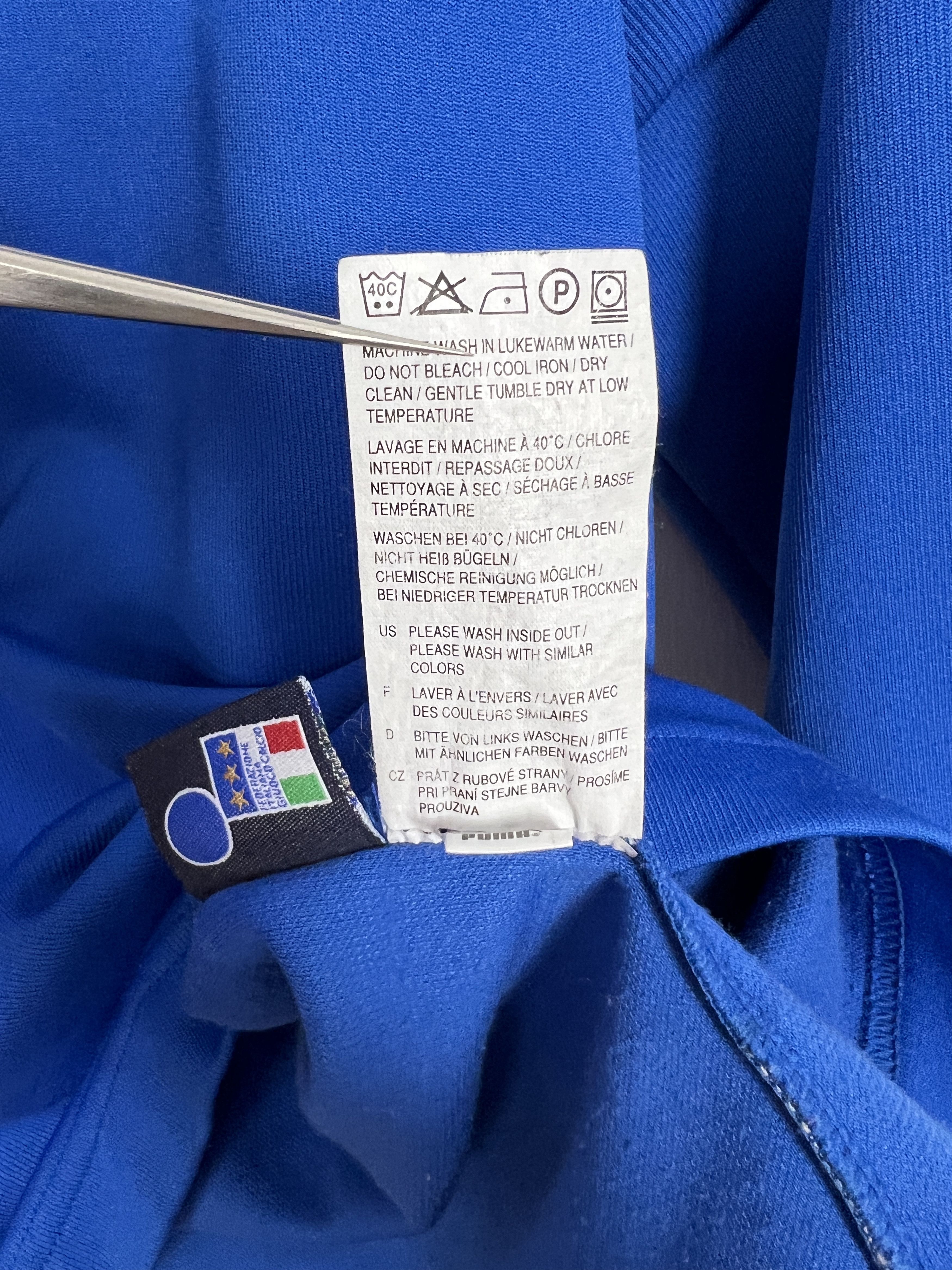 Puma Vintage 2000's Puma Italy Football Jacket Soccer Track Top Size US M / EU 48-50 / 2 - 11 Thumbnail