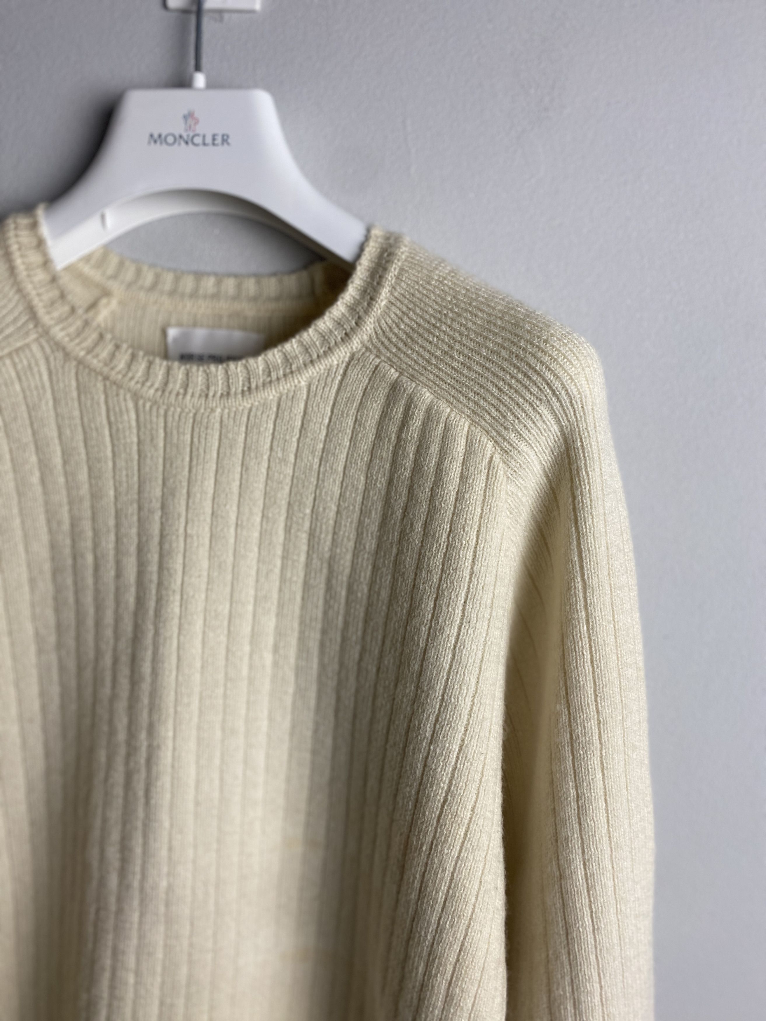 Norse Projects Norse Projects Oddvar Military Wool ecru sweater knitwear Size US S / EU 44-46 / 1 - 2 Thumbnail