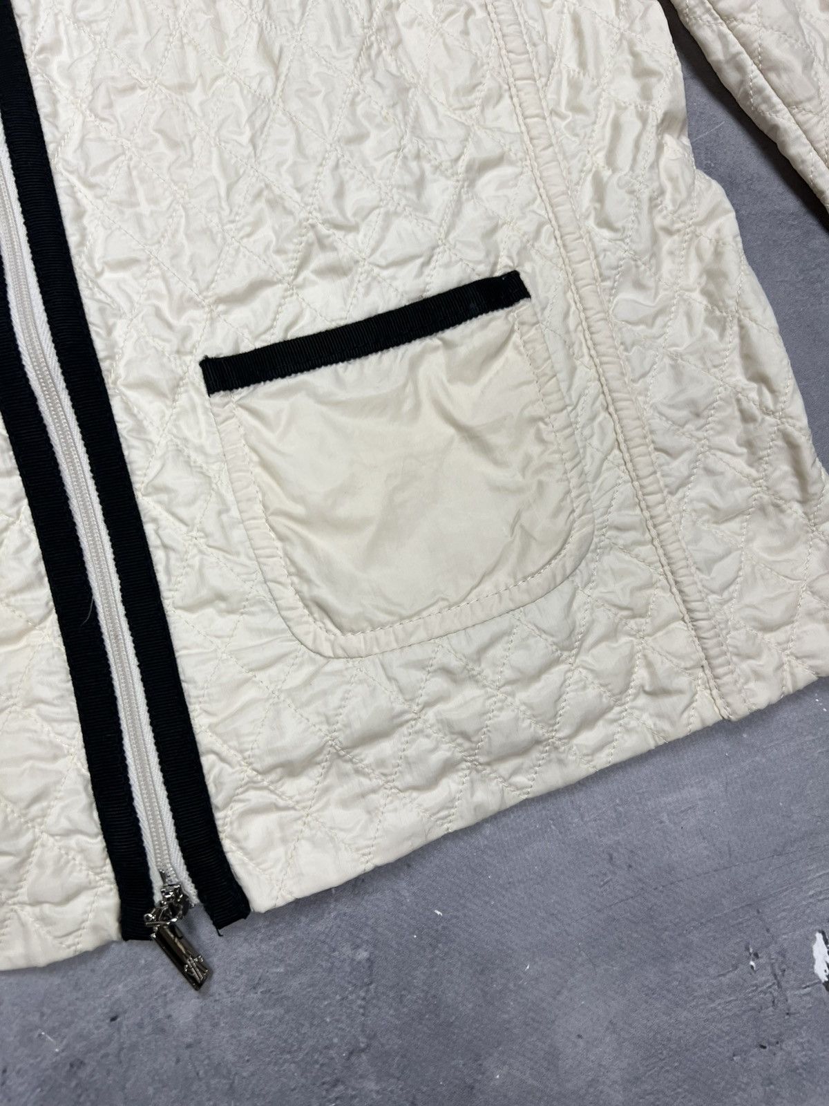 Moncler Moncler Viviane Gibbotto Quilted Lightweight Jacket Size 1 Size S / US 4 / IT 40 - 6 Thumbnail