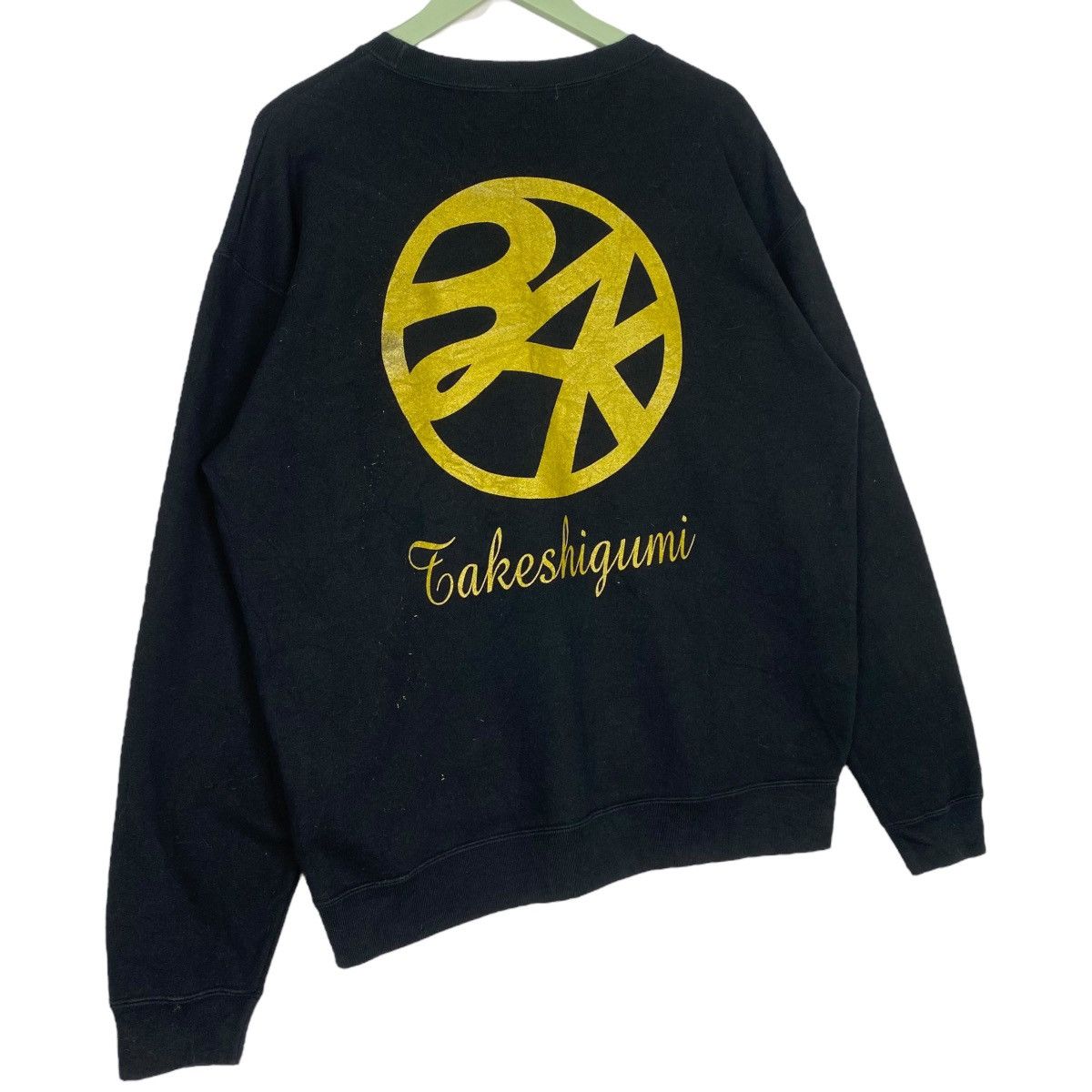 Vintage Vintage 24Karats Tokyo Sweatshirt Black Pullover Size L Size US L / EU 52-54 / 3 - 3 Thumbnail
