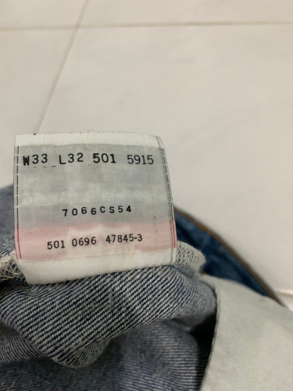 Levi's Levis 501 90d asicwash Size US 33 - 10 Thumbnail