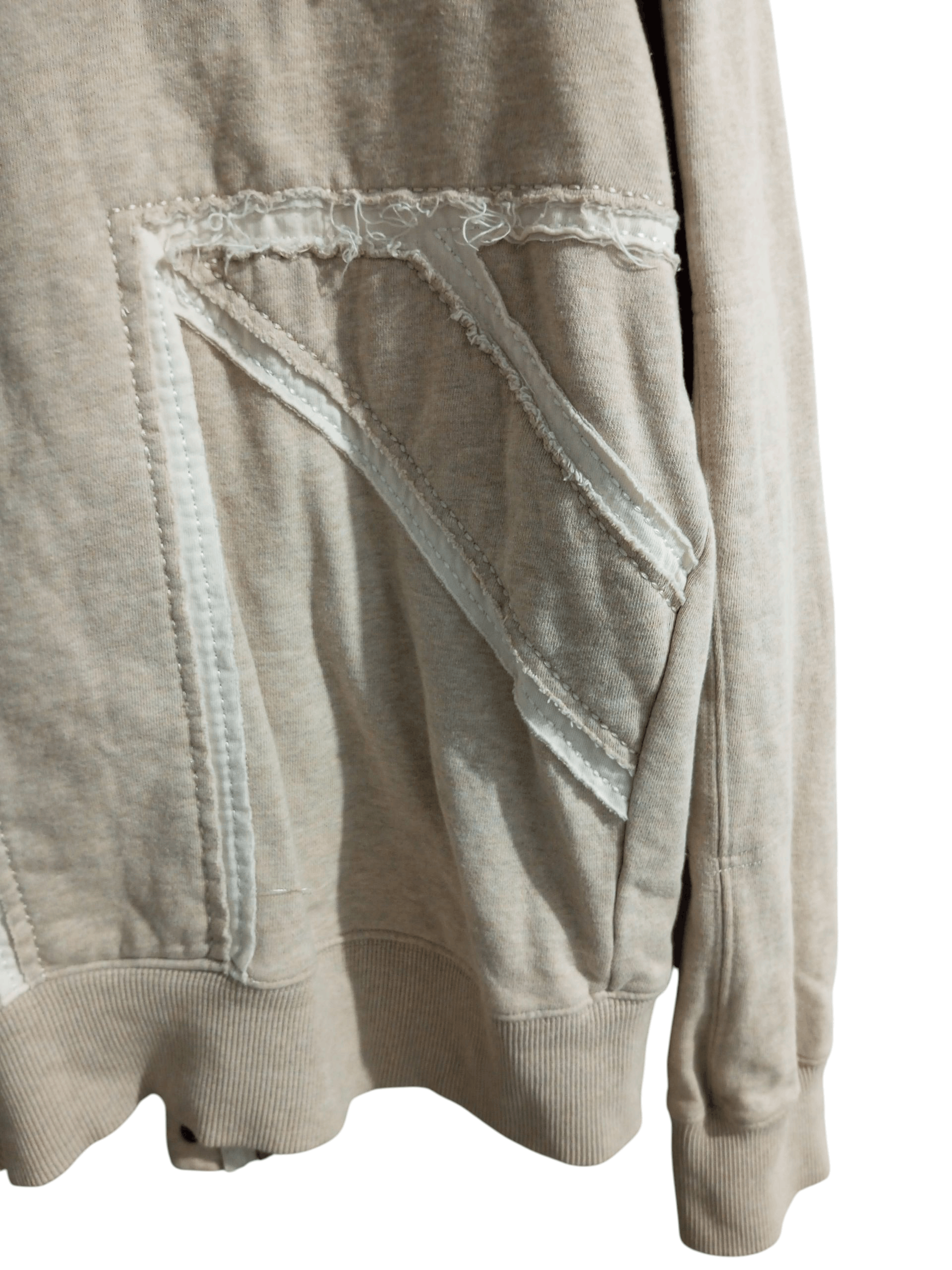20471120 Vintage ask enquired big flag multi pocket distressed hoodie Size US XL / EU 56 / 4 - 13 Thumbnail