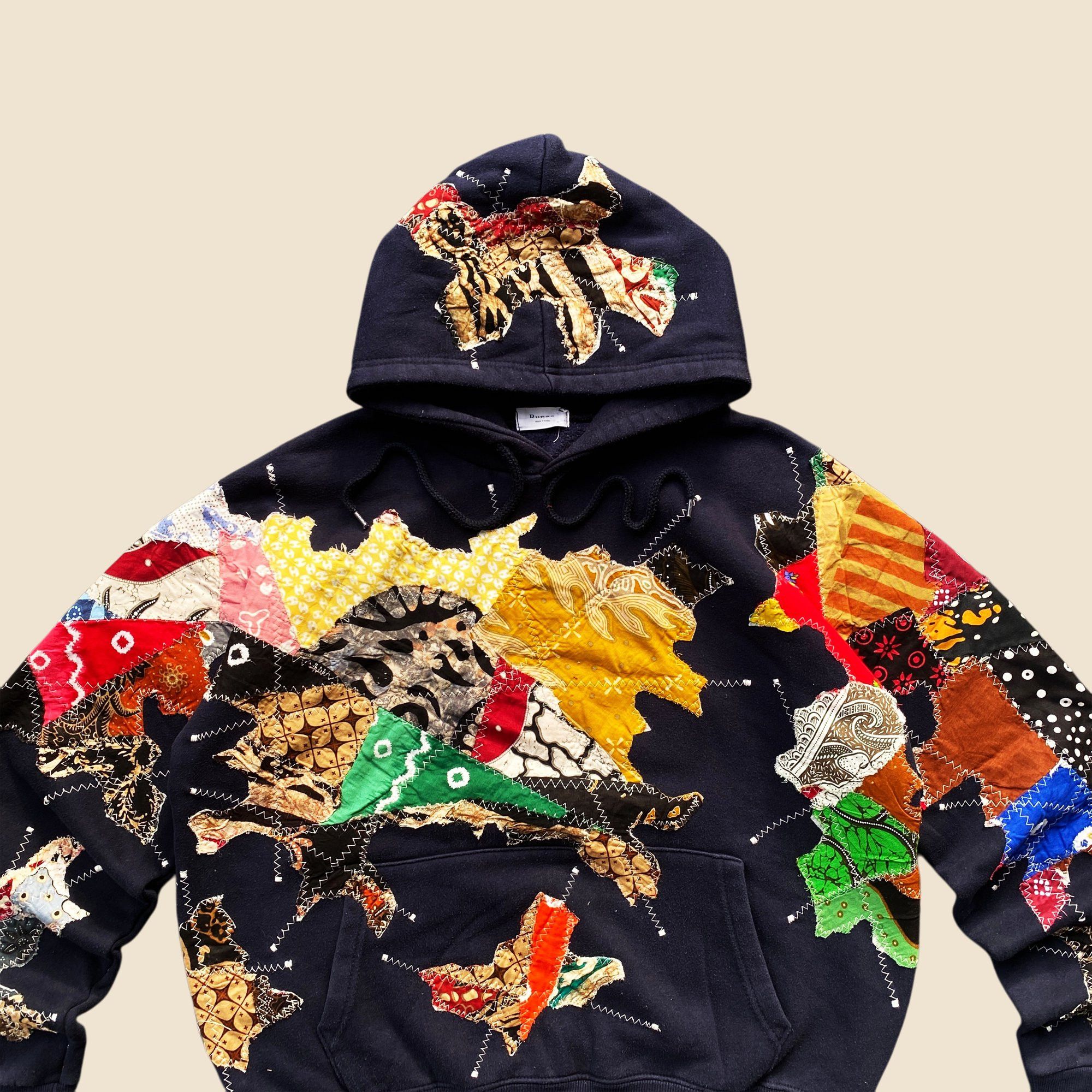 Other REWORKED INDONESIAN HERITAGE BATIK PATCHWORKS HOODIE SIZE M Size US M / EU 48-50 / 2 - 2 Thumbnail