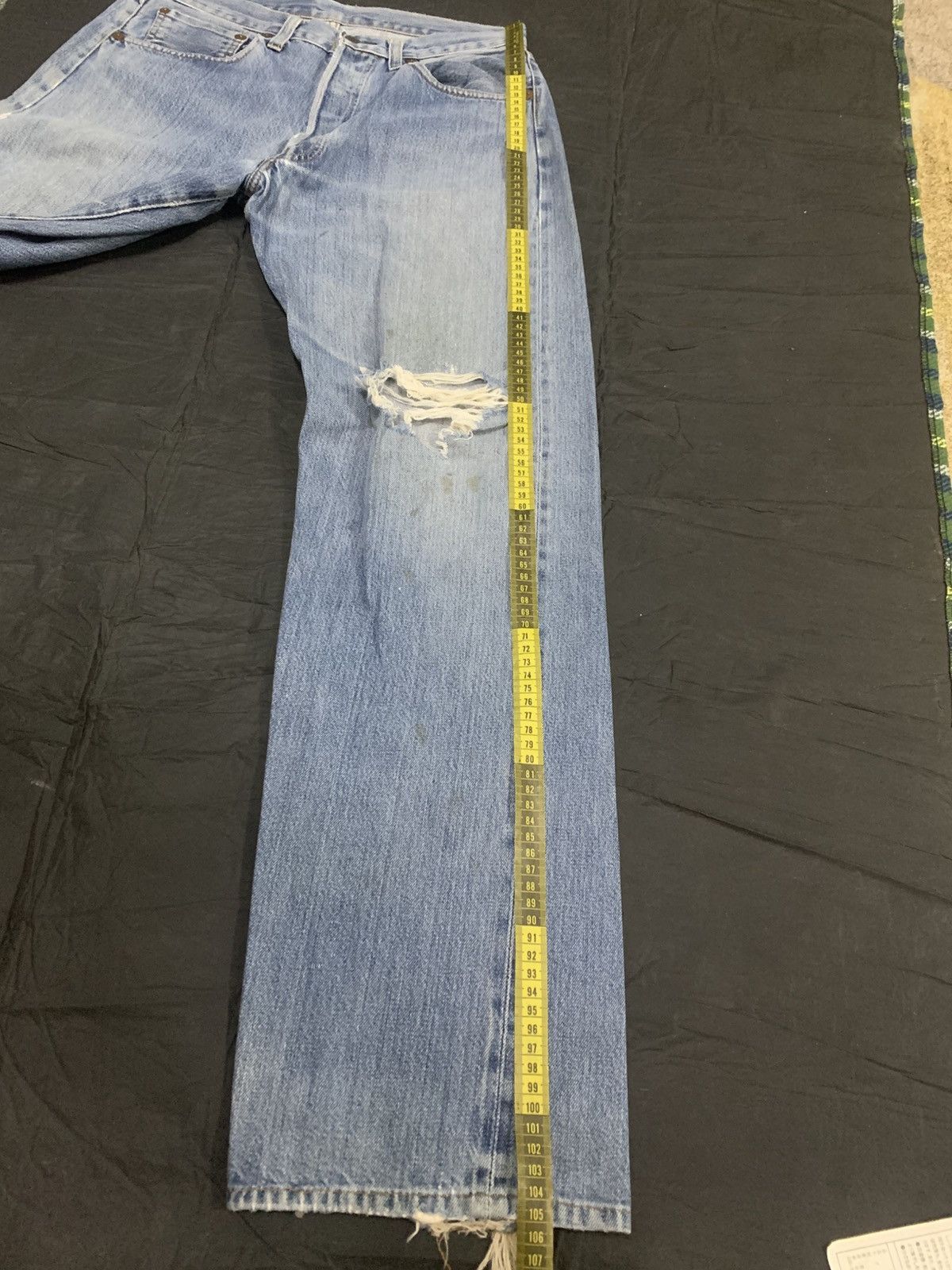Levi's levi's 501xx bigE cobain distressed Size US 30 / EU 46 - 15 Thumbnail