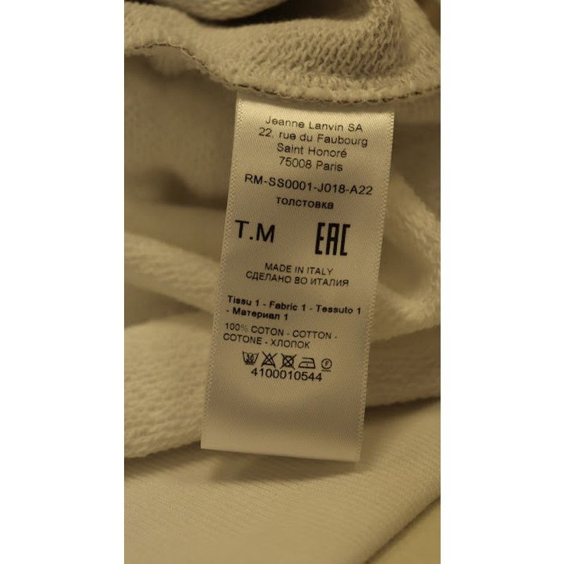 Lanvin o1rshd1 Camo Sweatshirt in Beige Size US M / EU 48-50 / 2 - 11 Thumbnail