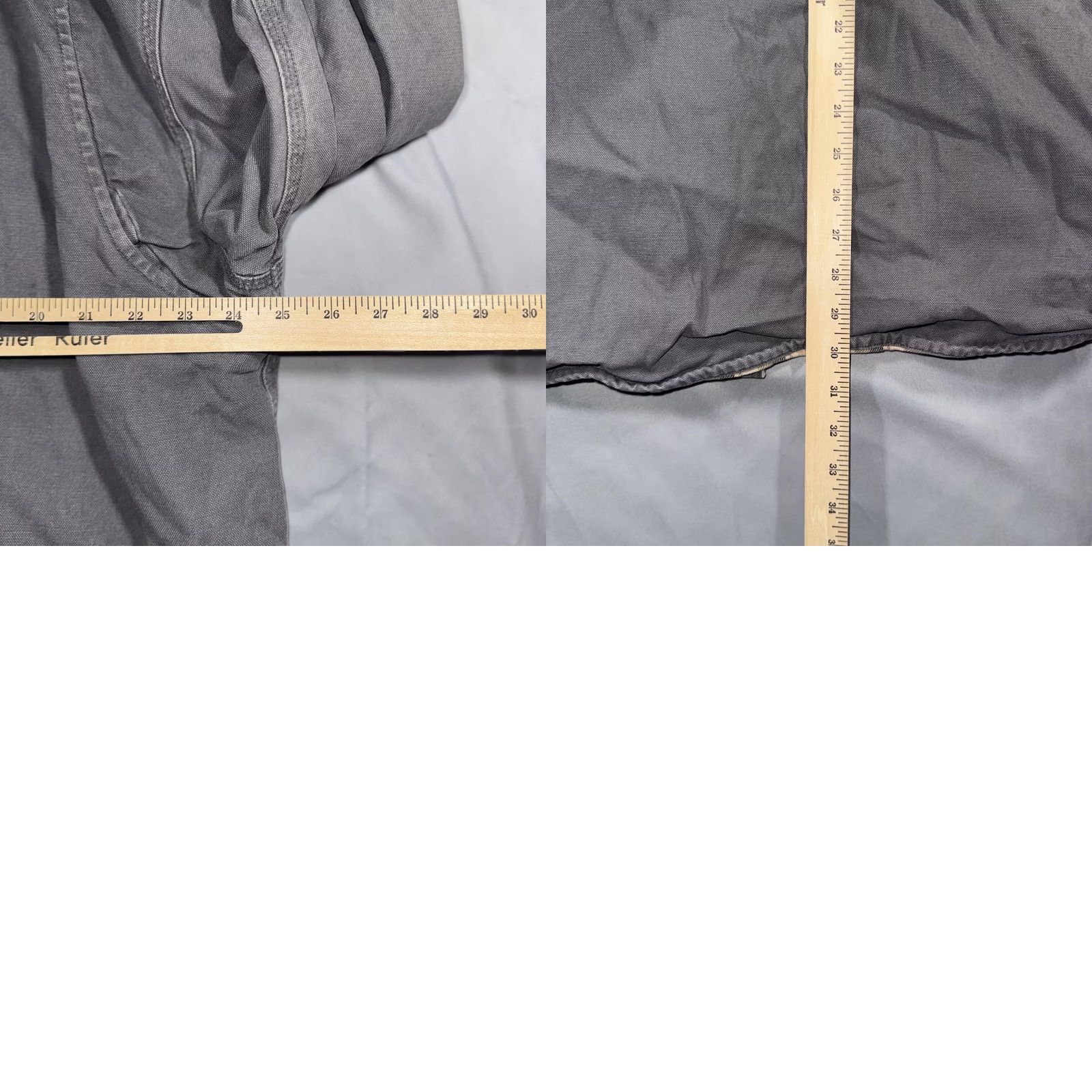 Carhartt Carhartt Jacket Mens XL Gray Canvas Snap Front Plaid Lined Workwear Shacket Size US XL / EU 56 / 4 - 8 Thumbnail