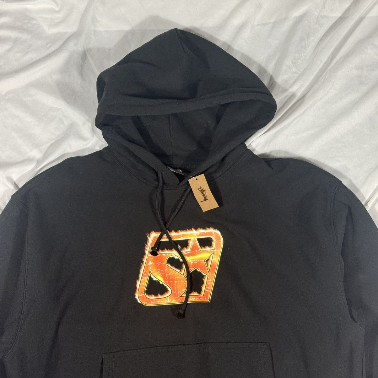 Stussy Blaze Logo Hood Size US XXL / EU 58 / 5 - 2 Thumbnail