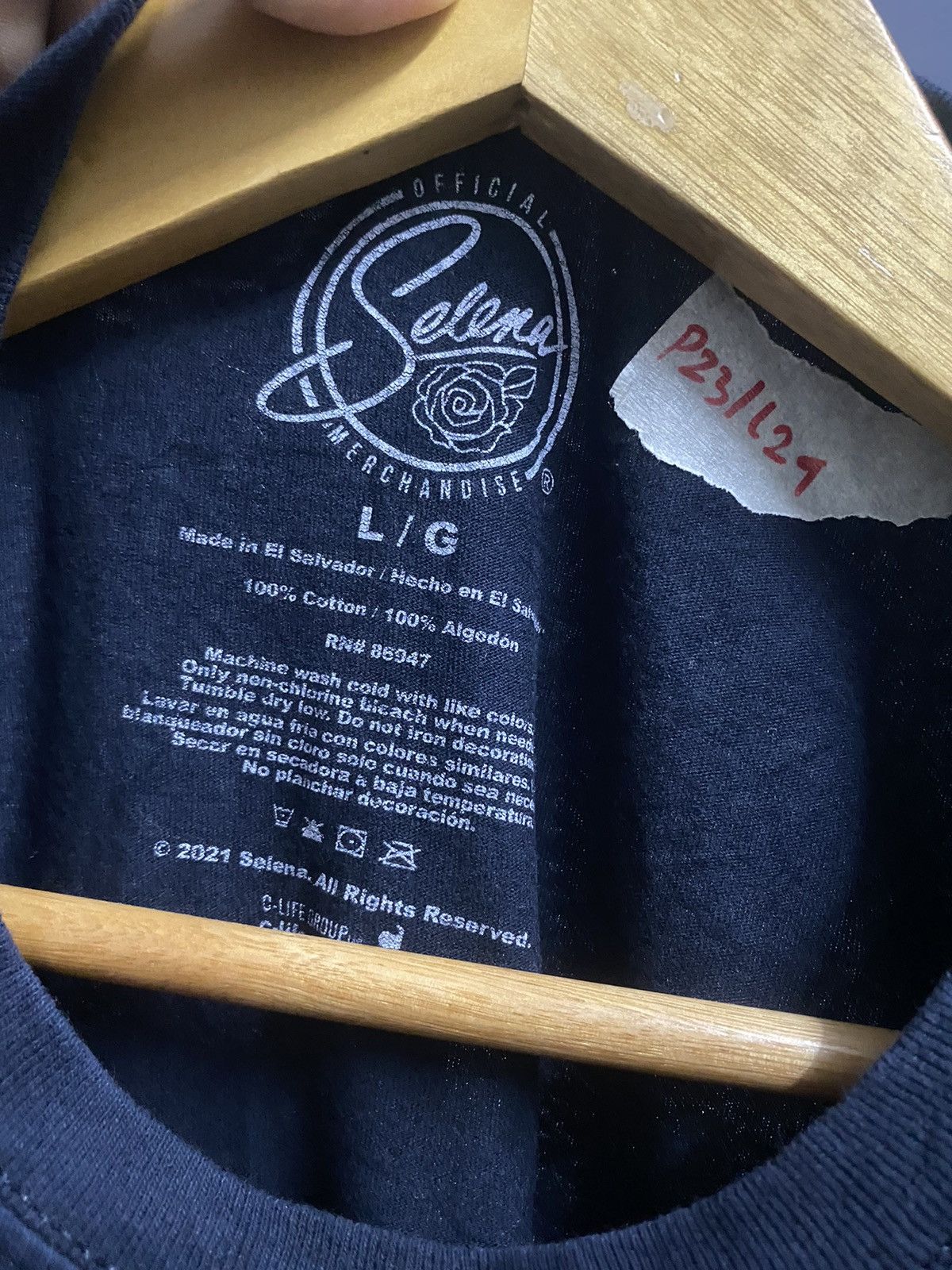 Band Tees × Vintage Tshirt Y2k Solo singger SALENA Size US L / EU 52-54 / 3 - 3 Thumbnail