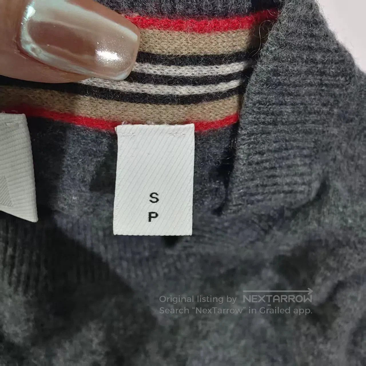 Burberry burberry wool knit sweater size small. Size US S / EU 44-46 / 1 - 4 Thumbnail