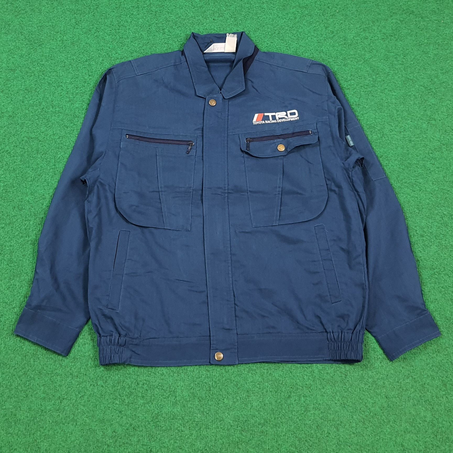 Japanese Brand Vintage TRD Toyota Motor Sports Custom Logo Jacket C304N4 Size US M / EU 48-50 / 2 - 3 Thumbnail