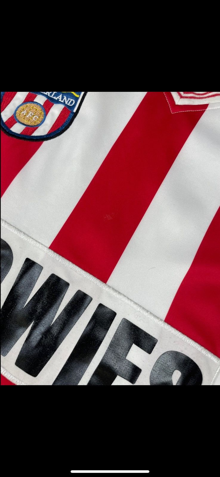 Vintage Vintage Sunderland soccer jersey rare retro size XL logo Size US XL / EU 56 / 4 - 3 Thumbnail