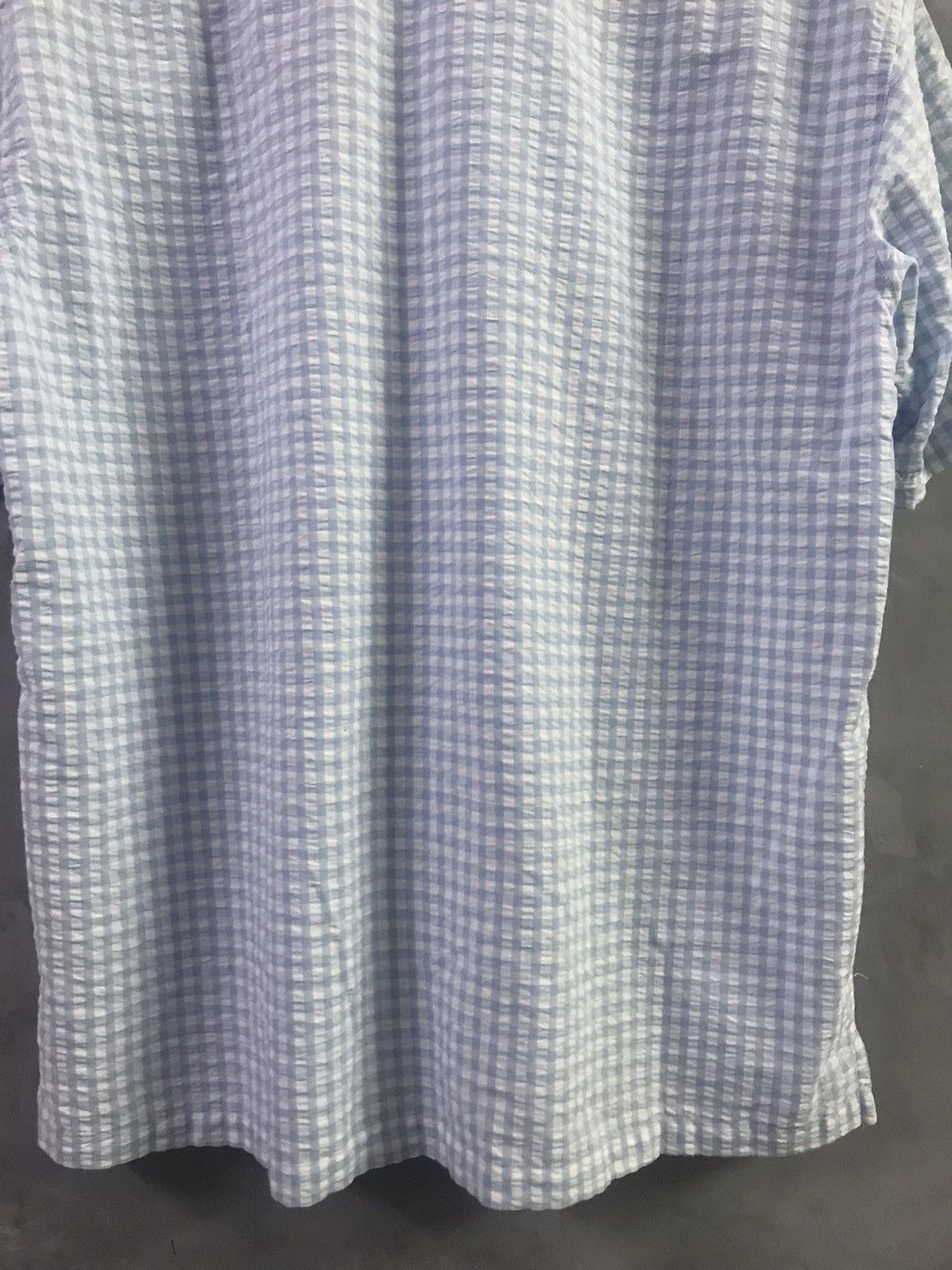 JW Anderson × Uniqlo J.W Anderson x Uniqlo Checkered Open Collar Button Up Shirt Size US L / EU 52-54 / 3 - 10 Thumbnail