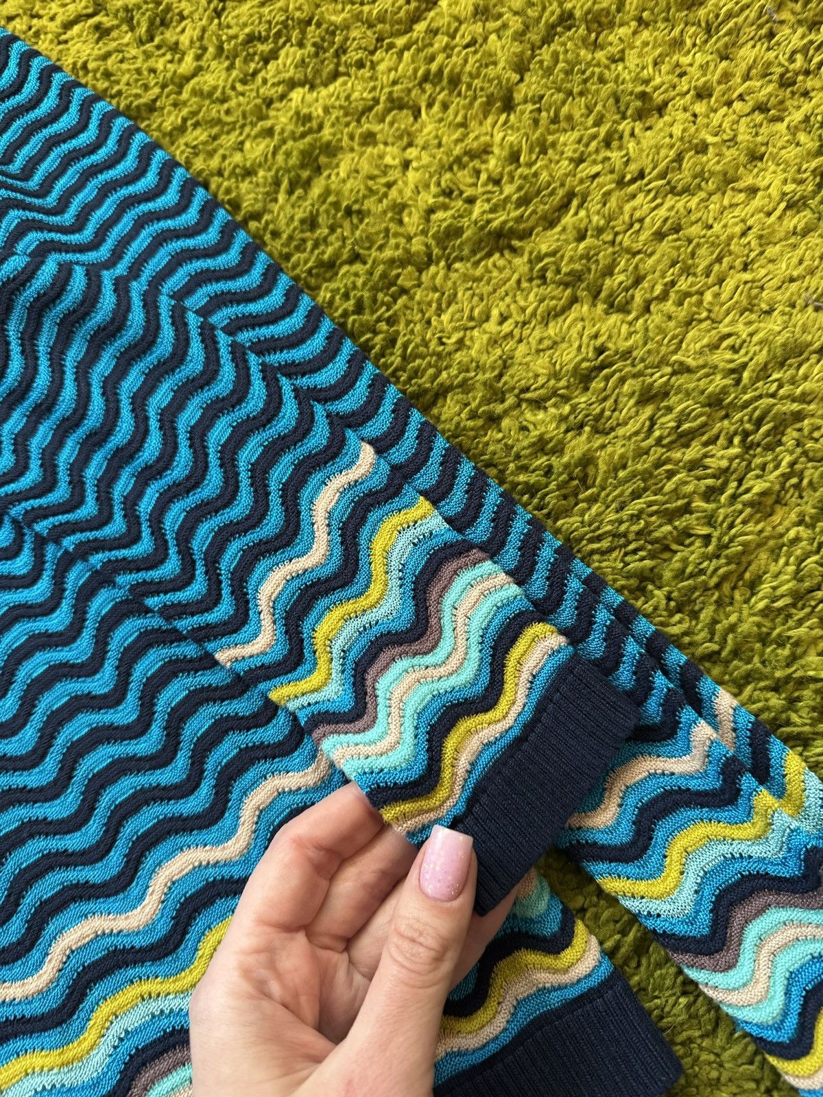 Designer × Missoni × Vintage Missoni 2000s vintage coloured striped sweater Size S / US 4 / IT 40 - 3 Thumbnail