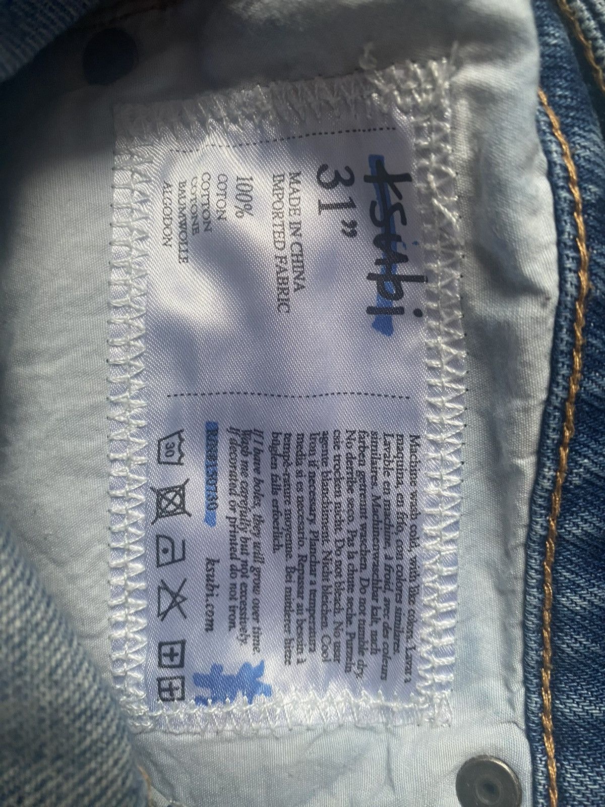 Blue Ksubi Jeans – Size 31