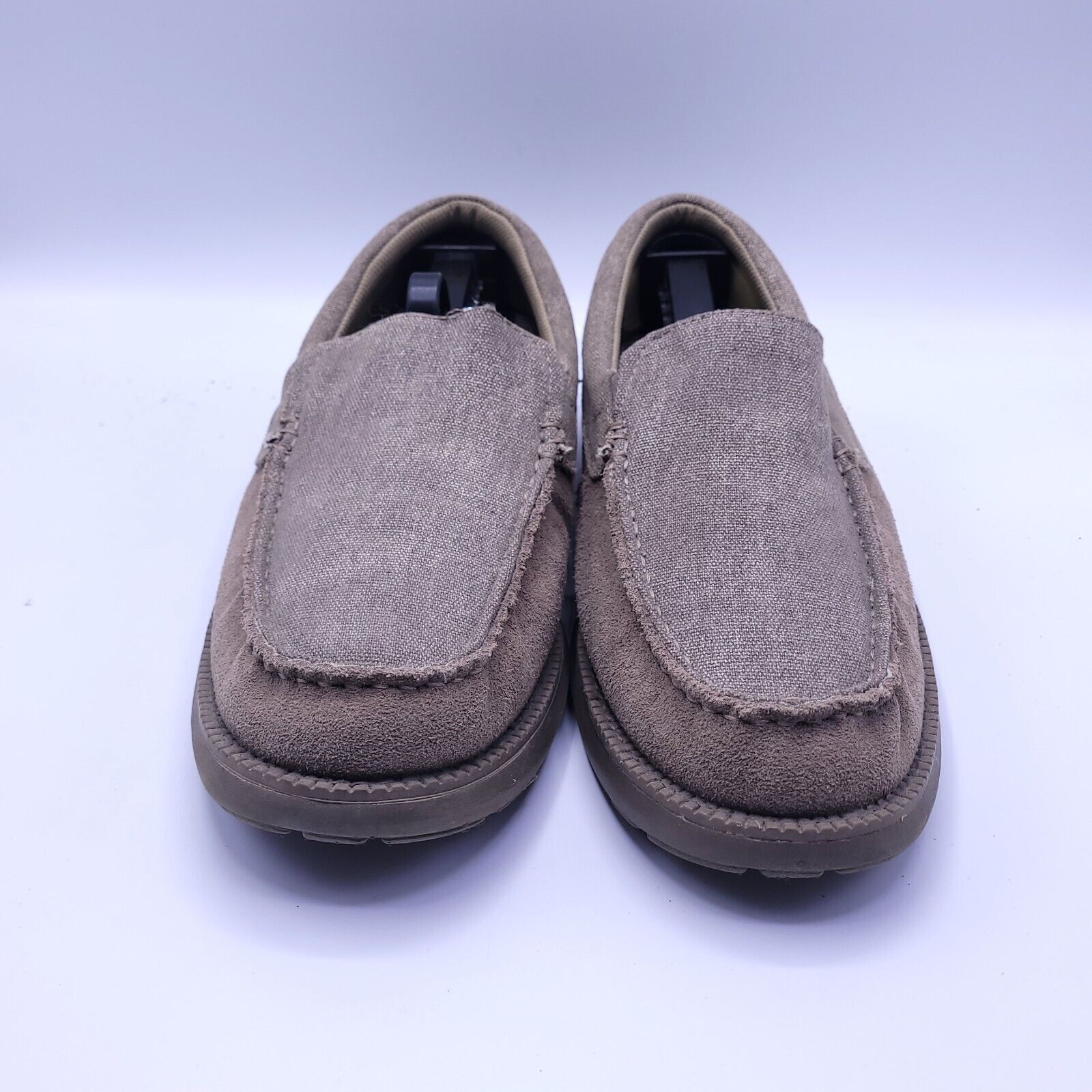SKECHERS Skechers Relaxed Fit Memory Foam Shoe Men Size 9 64312 Beige Size US 9 / EU 42 - 2 Thumbnail