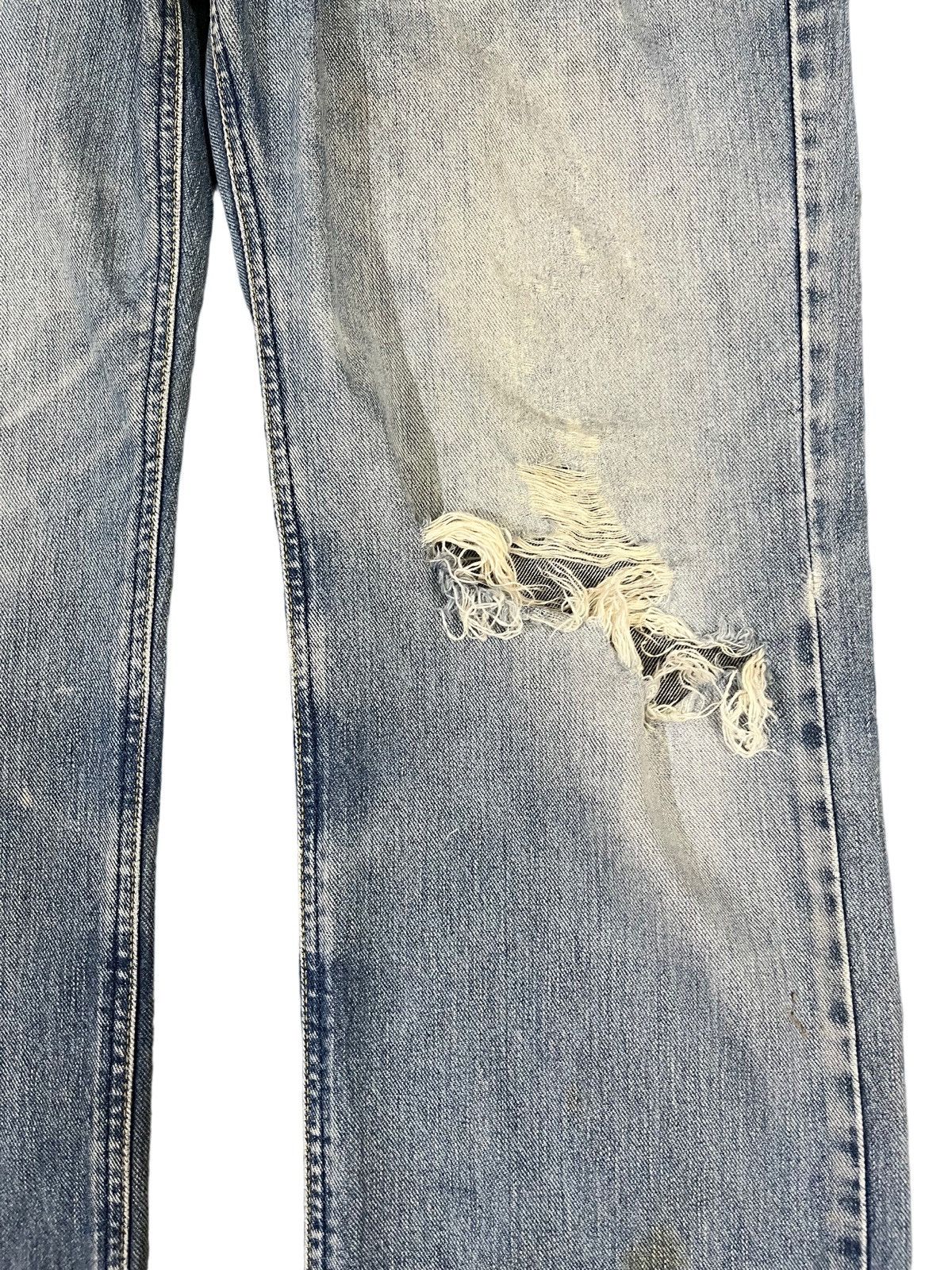 Lee Vintage Lee Riders Sanforized Distressed Denim Size US 33 - 5 Thumbnail