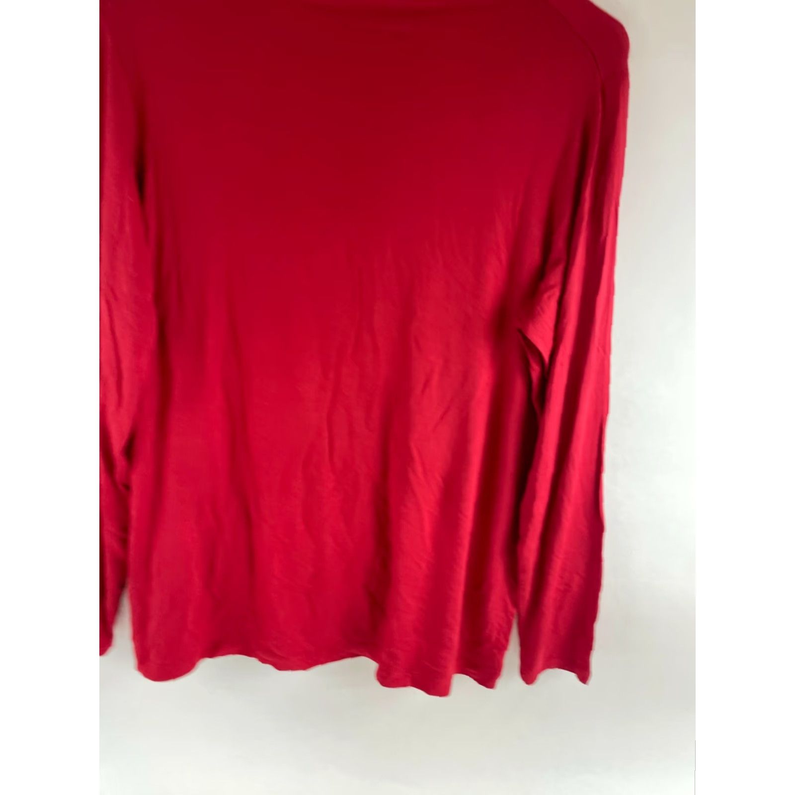 Vintage Grace Blouse Women's Size 0X Red Long Sleeve Crew Neck NWT Stretch, Breathable, Modern, Regular Fit - Grace The Perfect Fit Size XS / US 0-2 / IT 36-38 - 2 Thumbnail