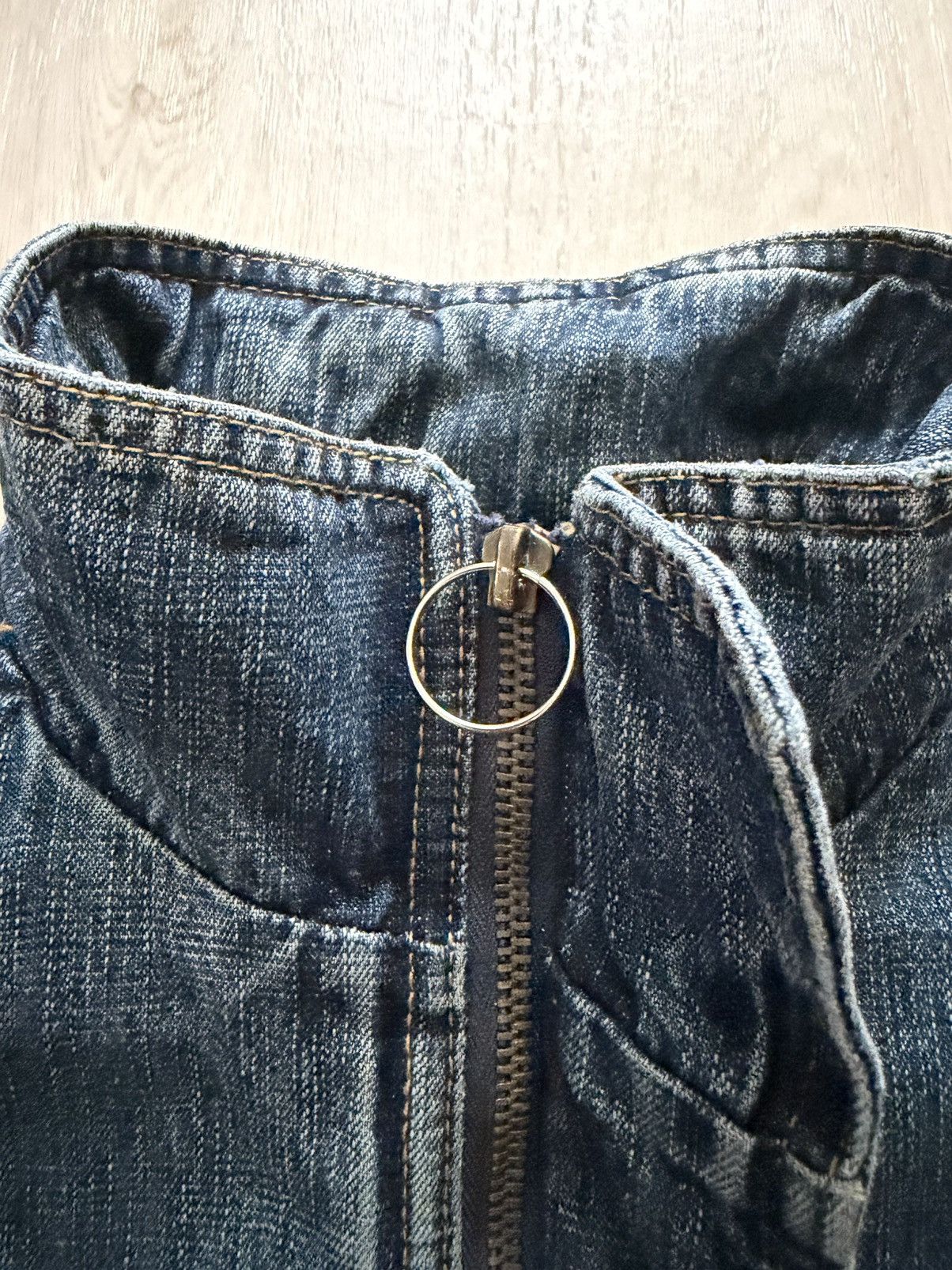 Vintage Vintage Rocawear Denim Military Jacket / Coat- Patches Sz XL Size XL / US 12-14 / IT 48-50 - 6 Thumbnail