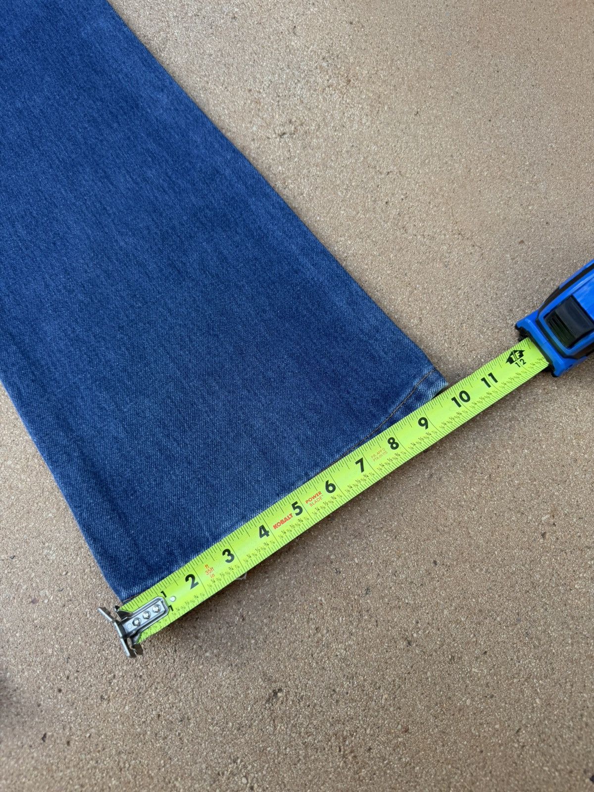 Other Vtg 80’s Plain Pocket Bootcut Flare Faded Denim Jeans 33x32 Size US 33 - 10 Thumbnail