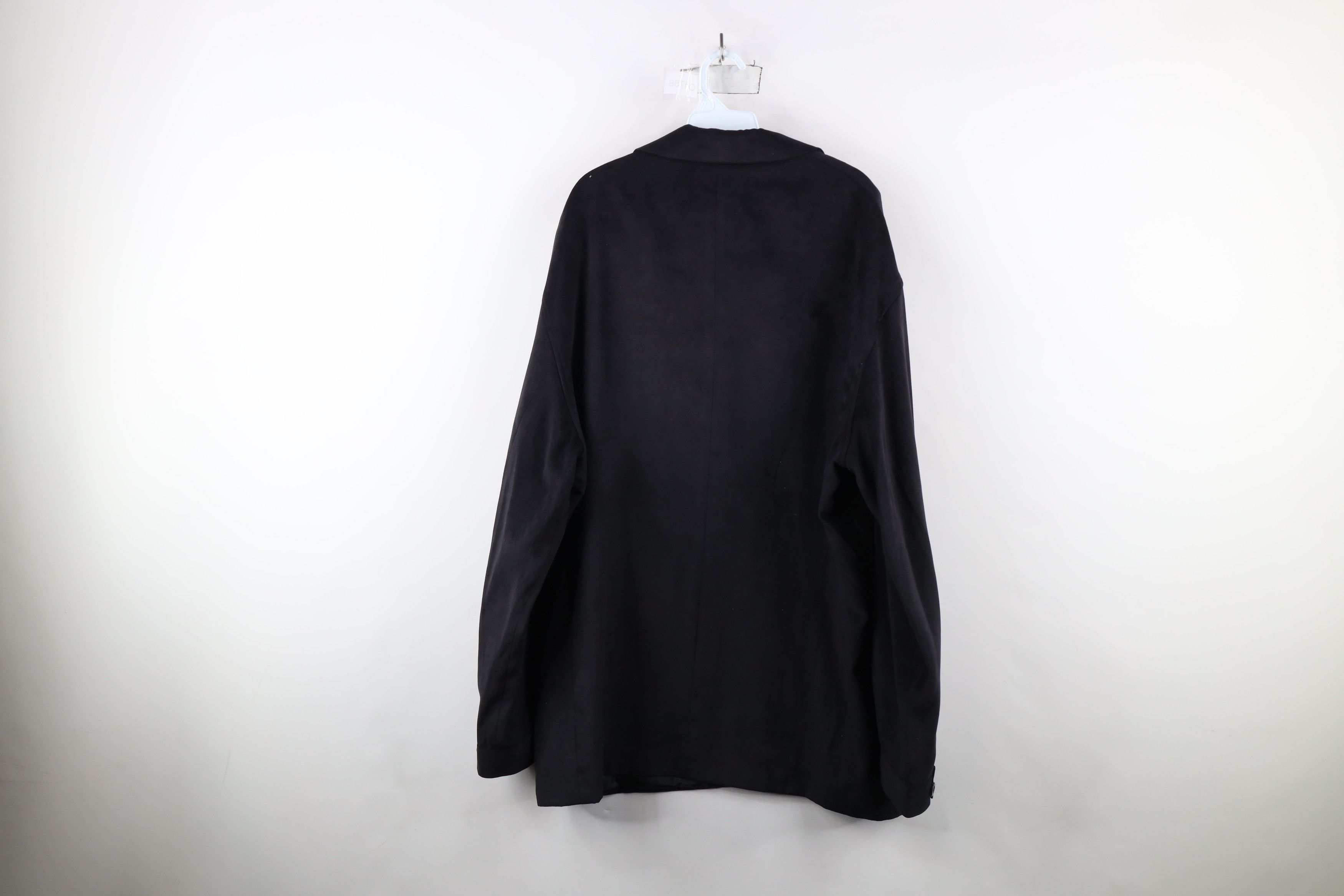 Vintage Vintage 90s Streetwear Fit Microfiber Button Shirt Jacket Size US XXL / EU 58 / 5 - 12 Thumbnail