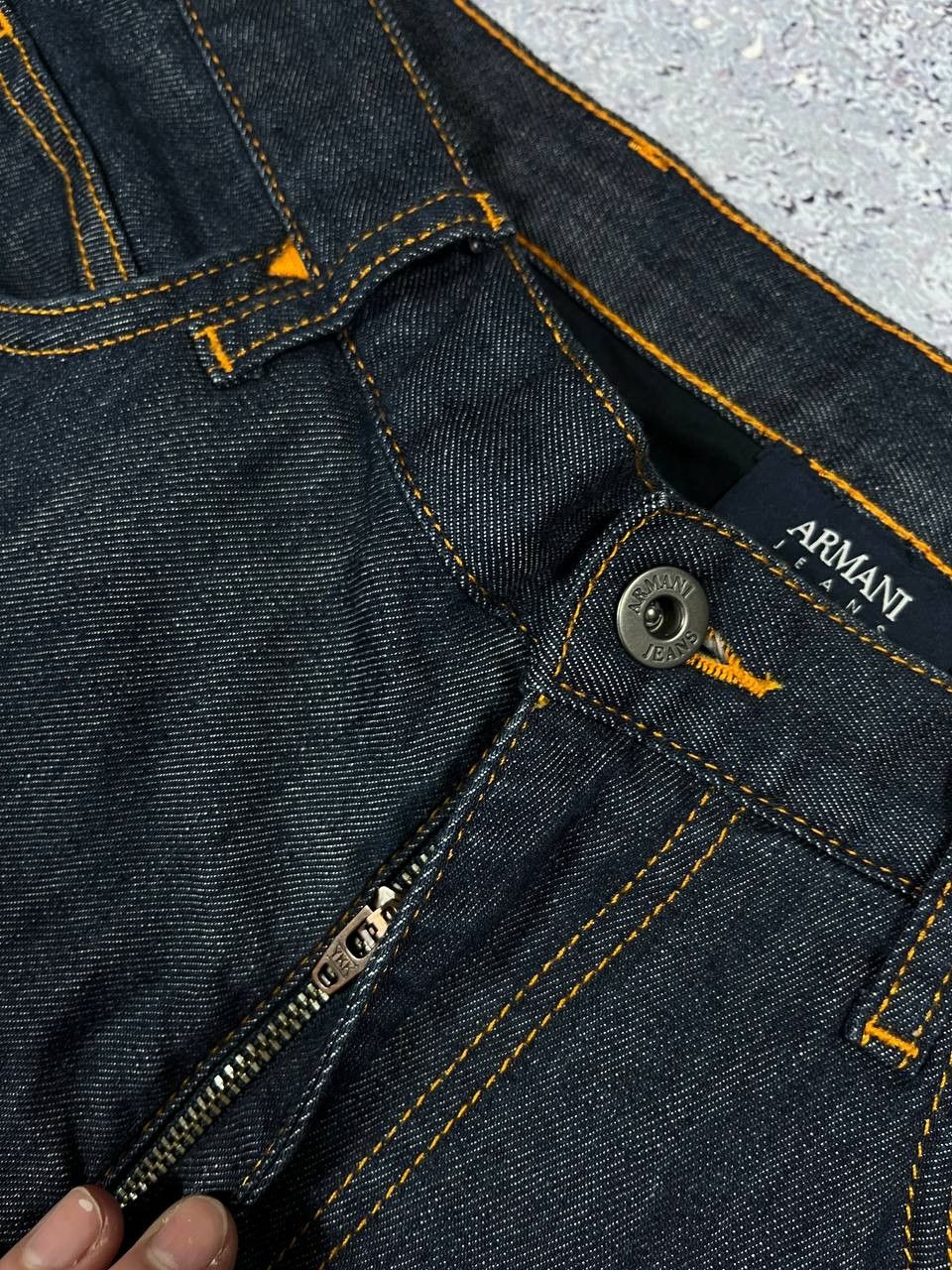 Emporio Armani Vintage Emporio Armani Luxury Fit Jeans Pants Denim Italy Size US 31 - 9 Thumbnail