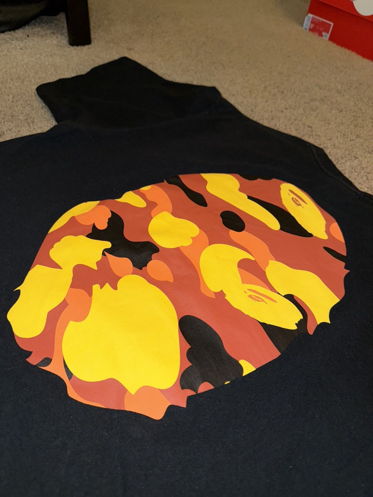 Bape Bape 1st Camo Big Ape Head Tee (L) Size US XL / EU 56 / 4 - 23 Thumbnail