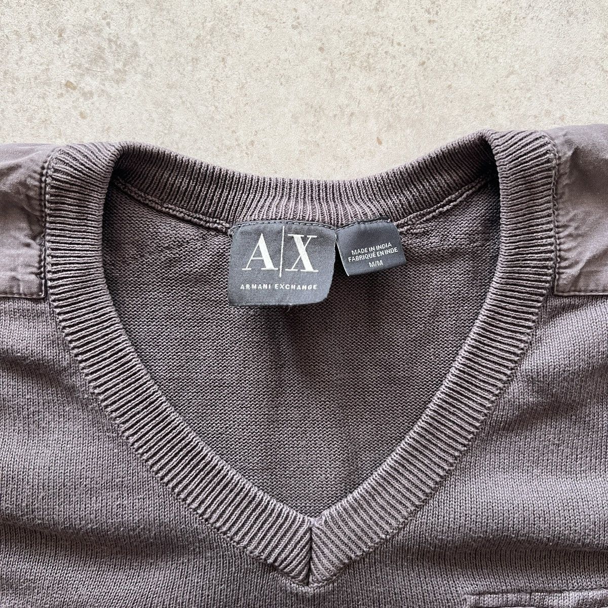 Armani Exchange Vintage 00s Armani Exchange Military Pocket Knit Size US M / EU 48-50 / 2 - 3 Thumbnail
