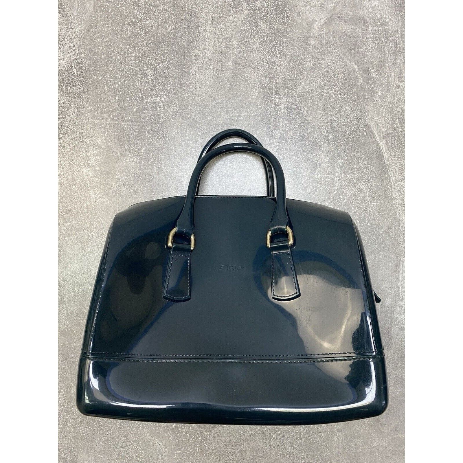 Furla Furla Candy Bauletto Jelly Rubber Studded Bag Handbag Gum Size ONE SIZE - 9 Thumbnail