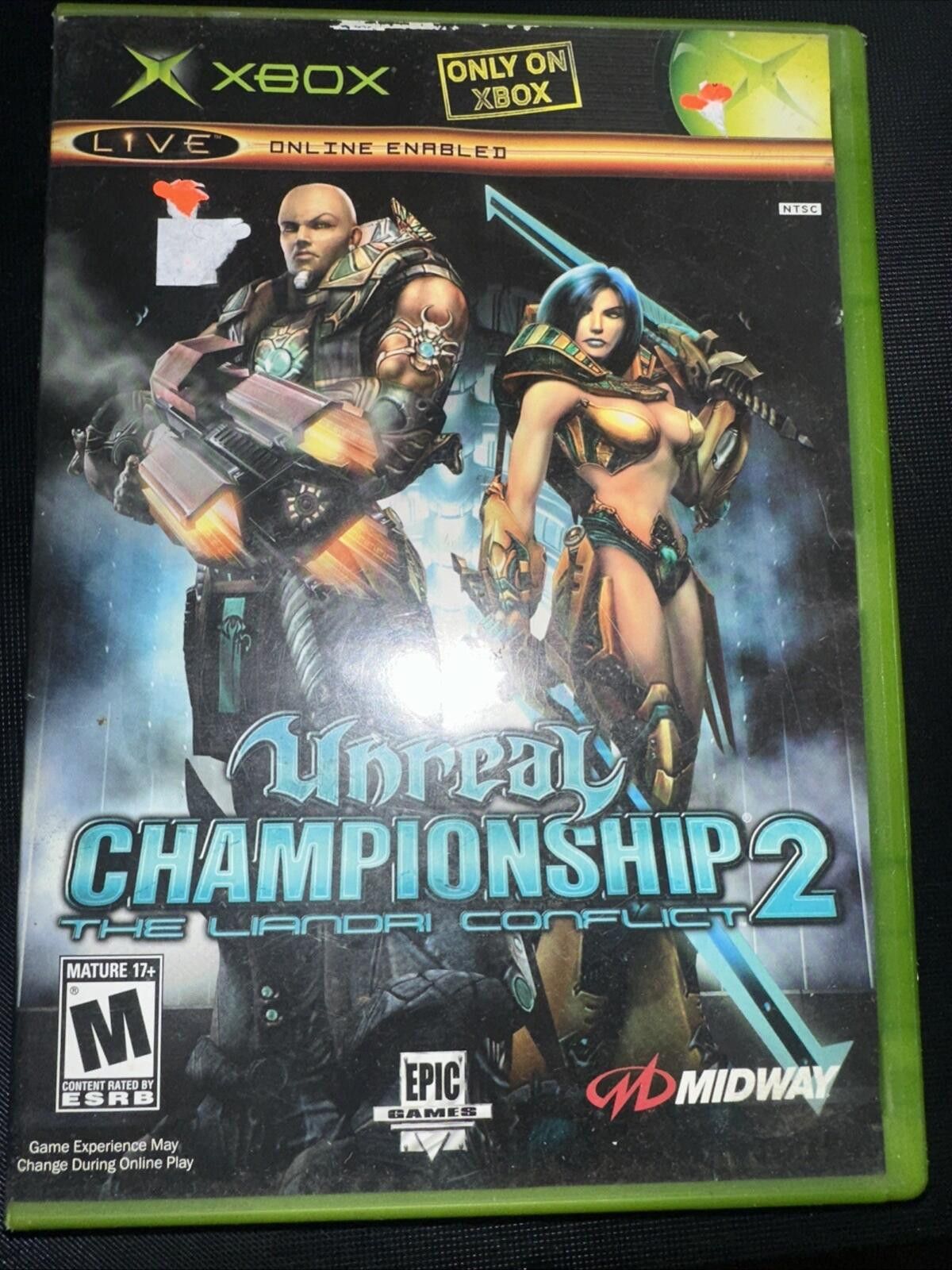Other Unreal Championship 2: The Liandri Conflict Xbox DISC ONLY Size ONE SIZE - 1 Thumbnail
