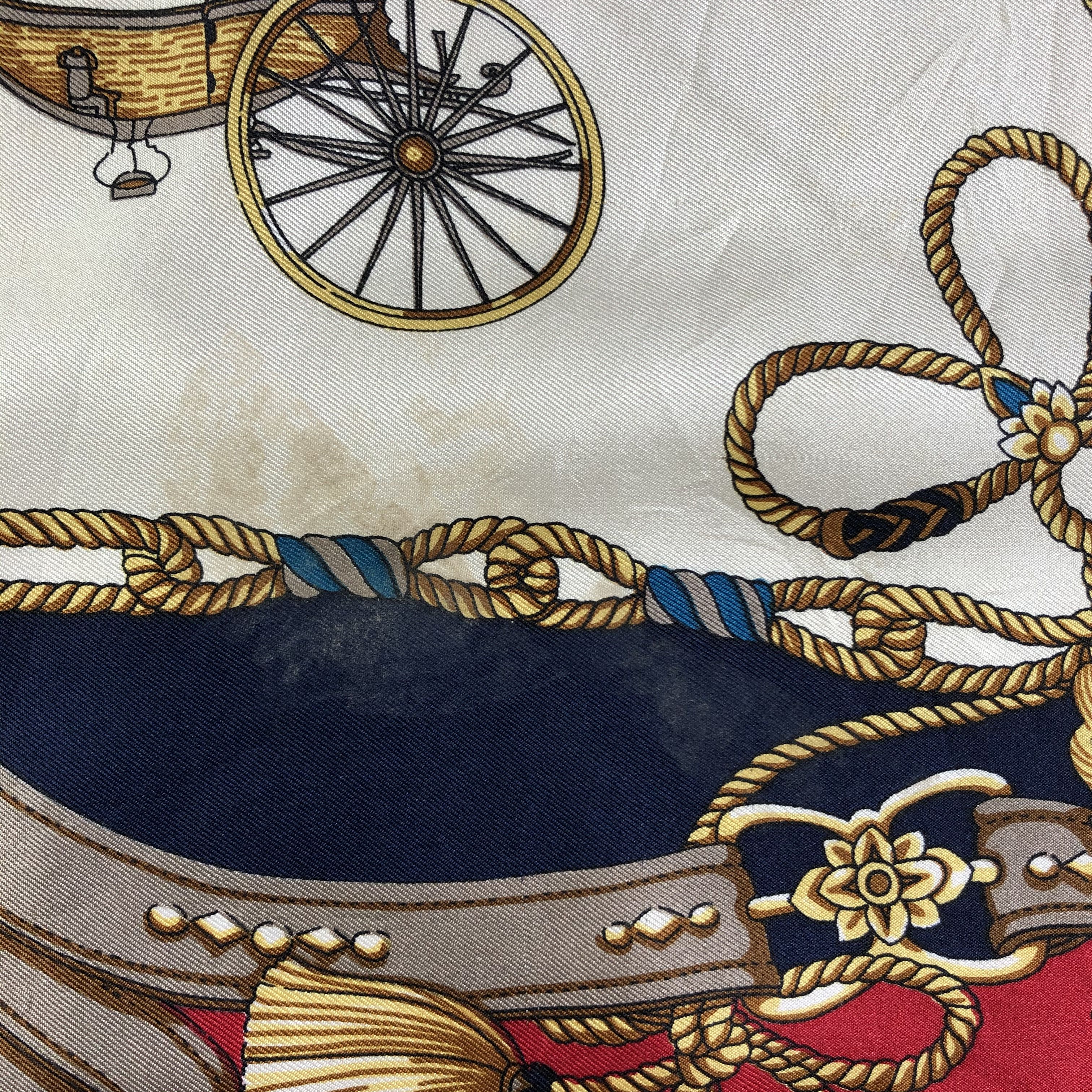 Vintage Vintage Silk Scarf Size ONE SIZE - 5 Thumbnail