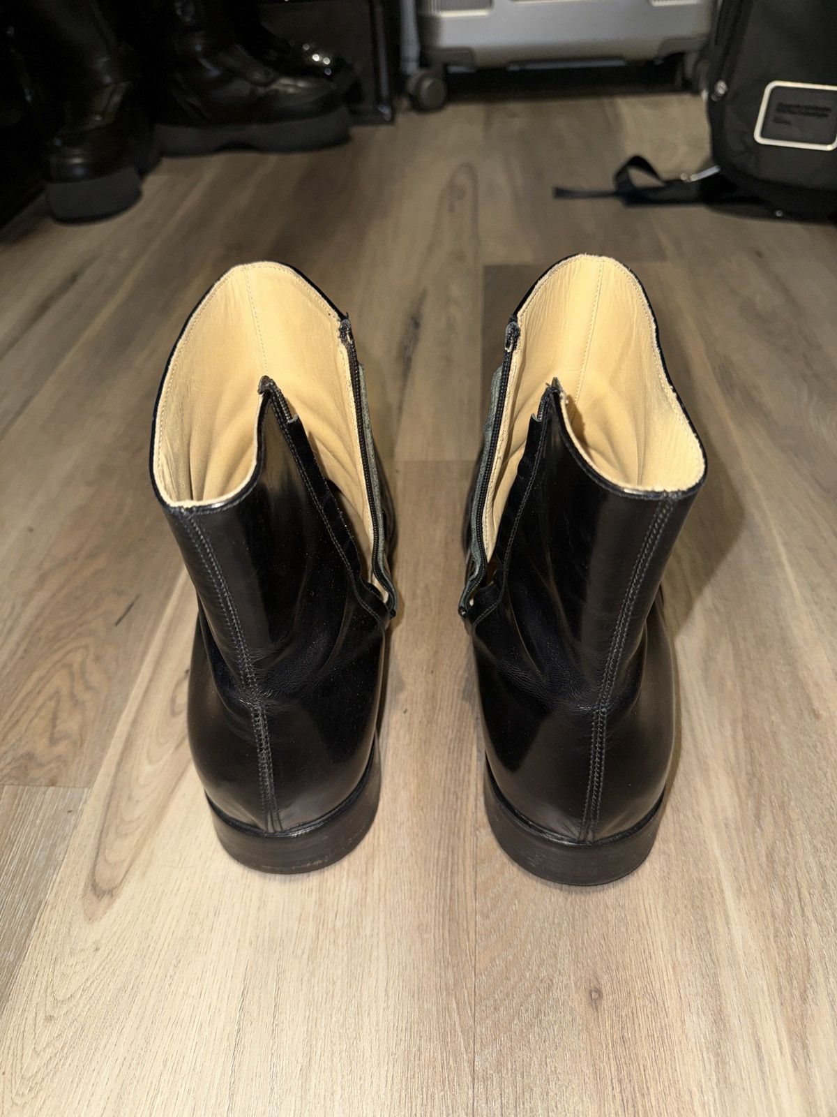 Helmut Lang Helmut Lang AW2000 Black Brogue Boots Size US 11 / EU 44 - 4 Thumbnail