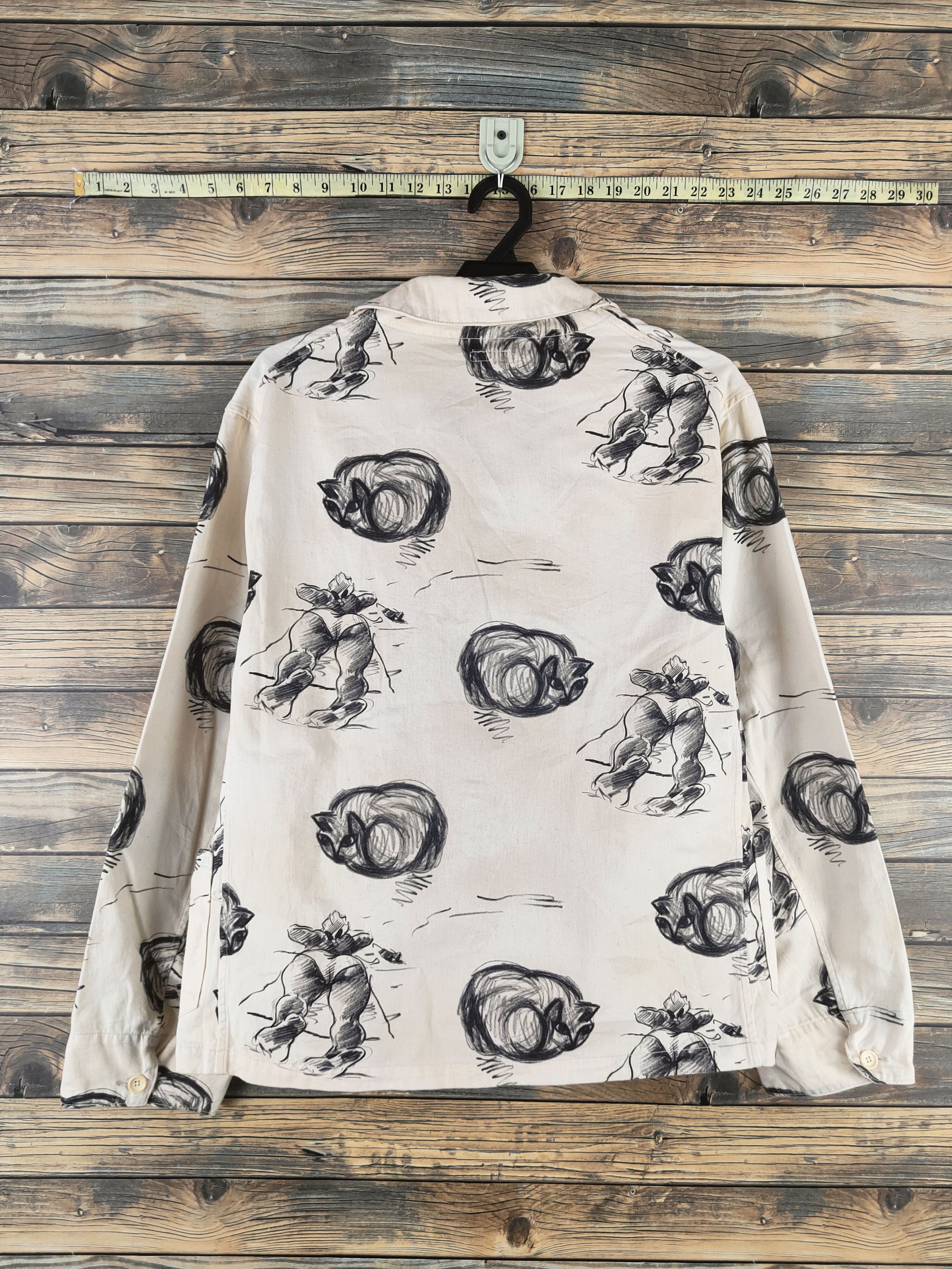 Kapital DL Kapital Beige Button Up Shirts #46-027T Size US M / EU 48-50 / 2 - 7 Thumbnail