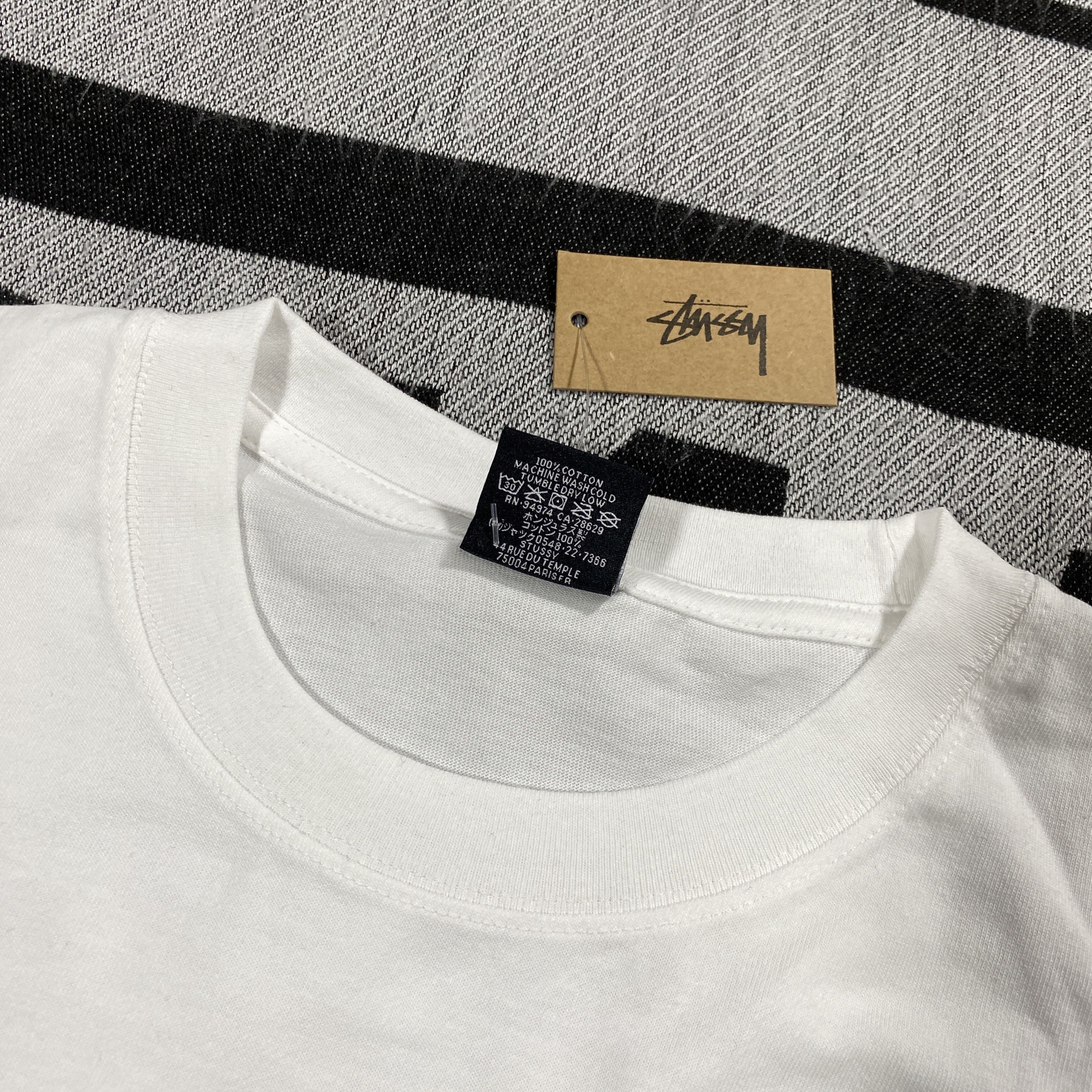 Born X Raised × Stussy Stussy BxR 8Ball Tee Medium Size US M / EU 48-50 / 2 - 5 Thumbnail