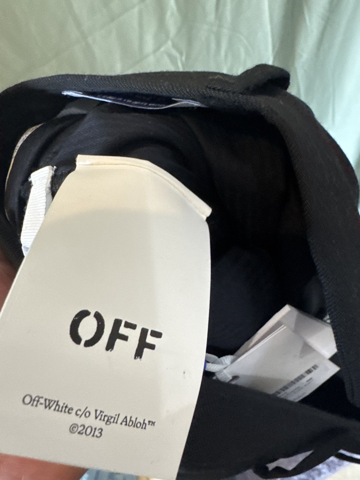 Off-White Off-White black slim jeans wool pants Size US 34 / EU 50 - 9 Thumbnail