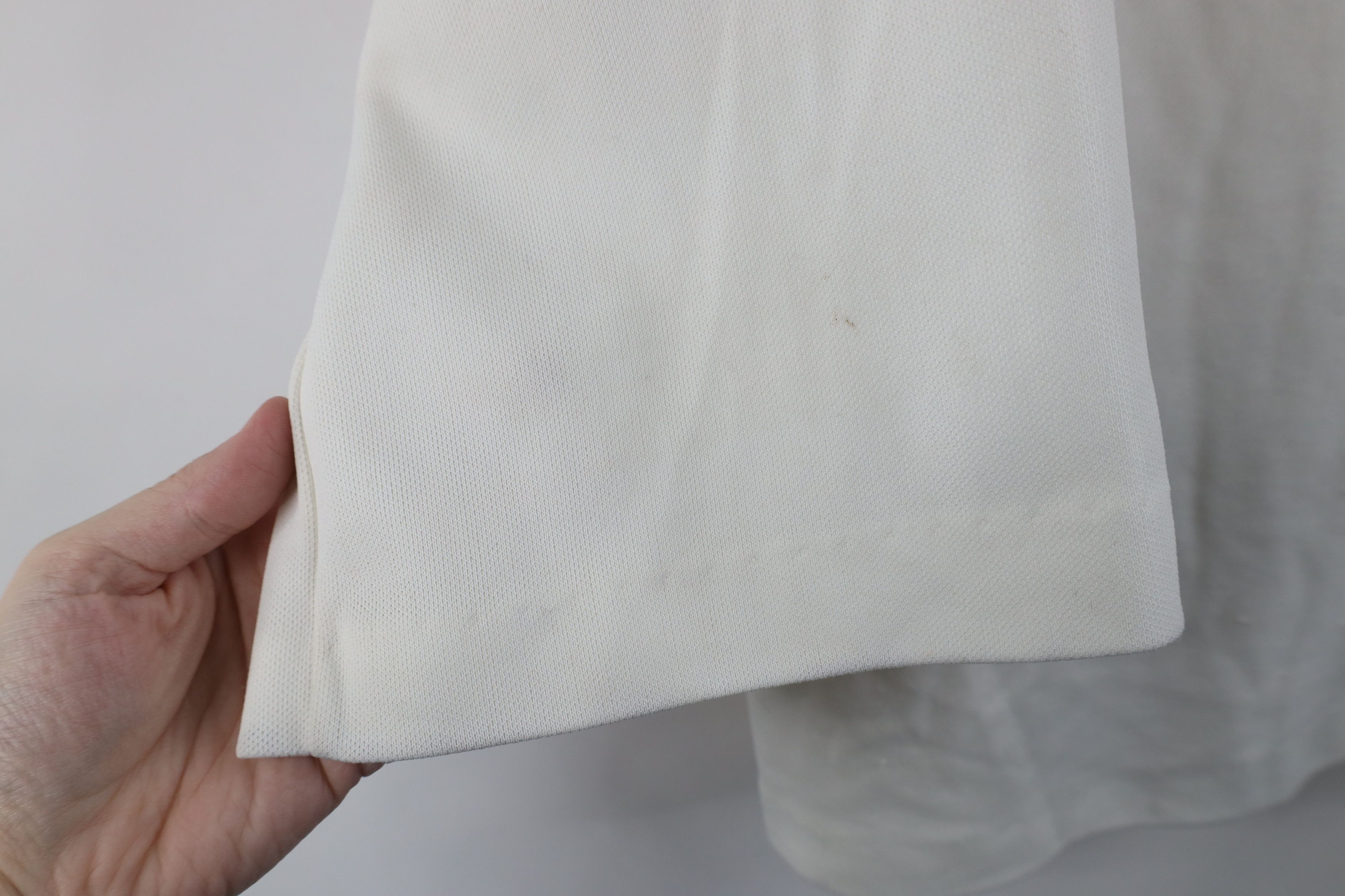 Vintage Vintage 70s Mid Century Modern MCM Knit Collared Shirt Size L / US 10 / IT 46 - 10 Thumbnail