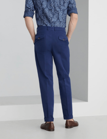 Brunello Cucinelli Dyed Pants in Dark Blue Size US 32 / EU 48 - 2 Thumbnail