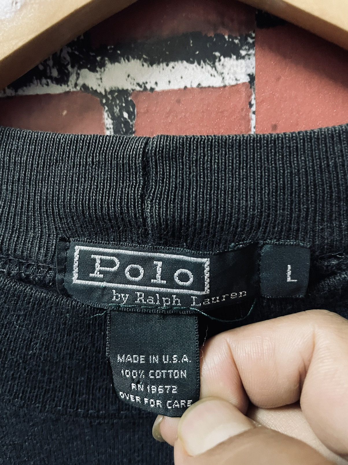 Designer × Polo Ralph Lauren × Vintage POLO RALPH LAUREN LONG SLEEVE 80s Size US L / EU 52-54 / 3 - 5 Thumbnail