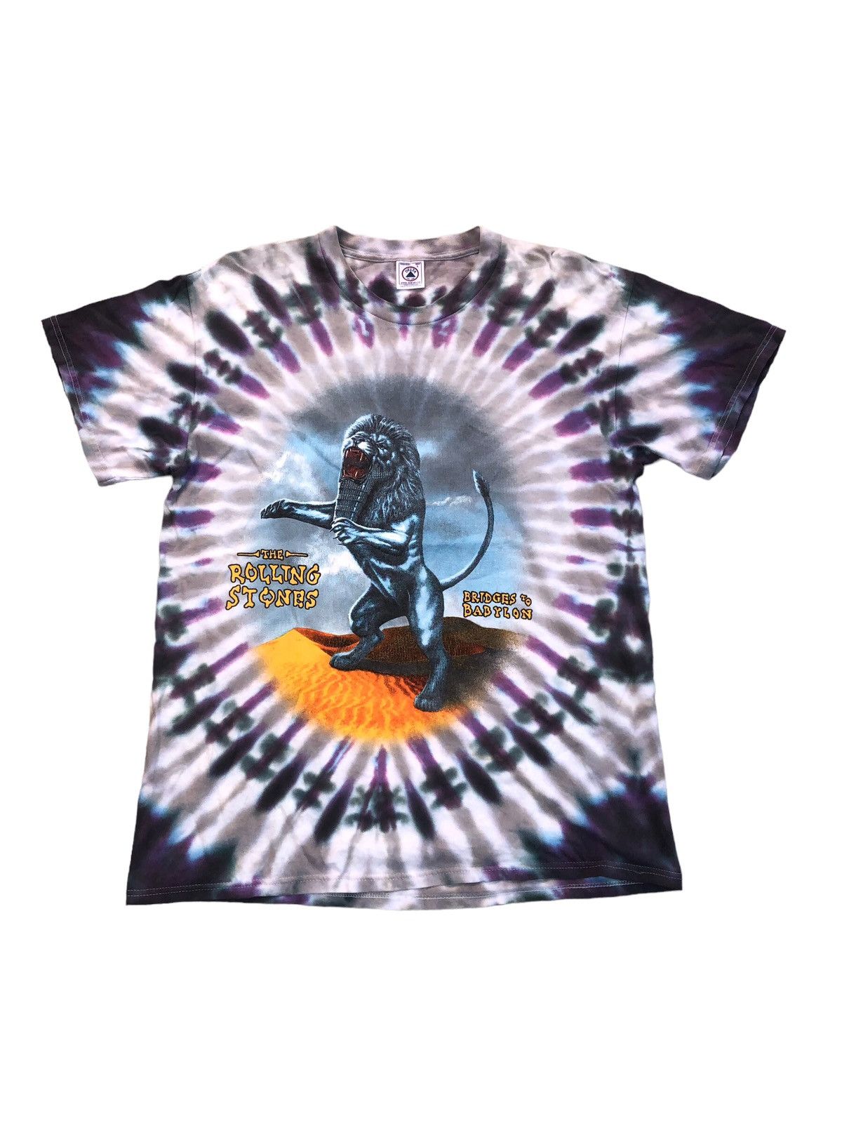 Band Tees 🔥Vtg THE ROLLING STONES 'Bridges To Babylon' 97/98 T-Shirt Size US L / EU 52-54 / 3 - 1 Thumbnail